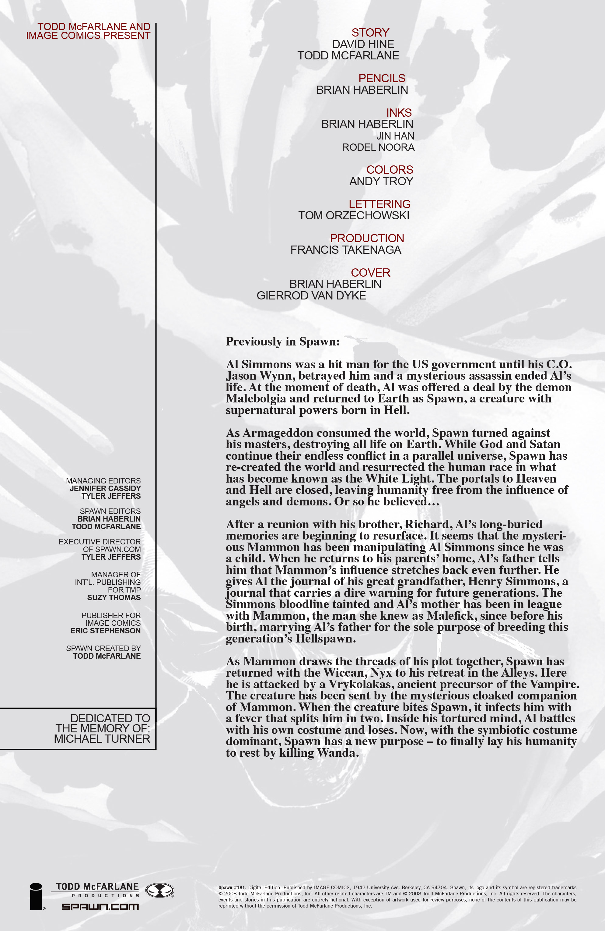 Spawn (1992-): Chapter 181 - Page 2