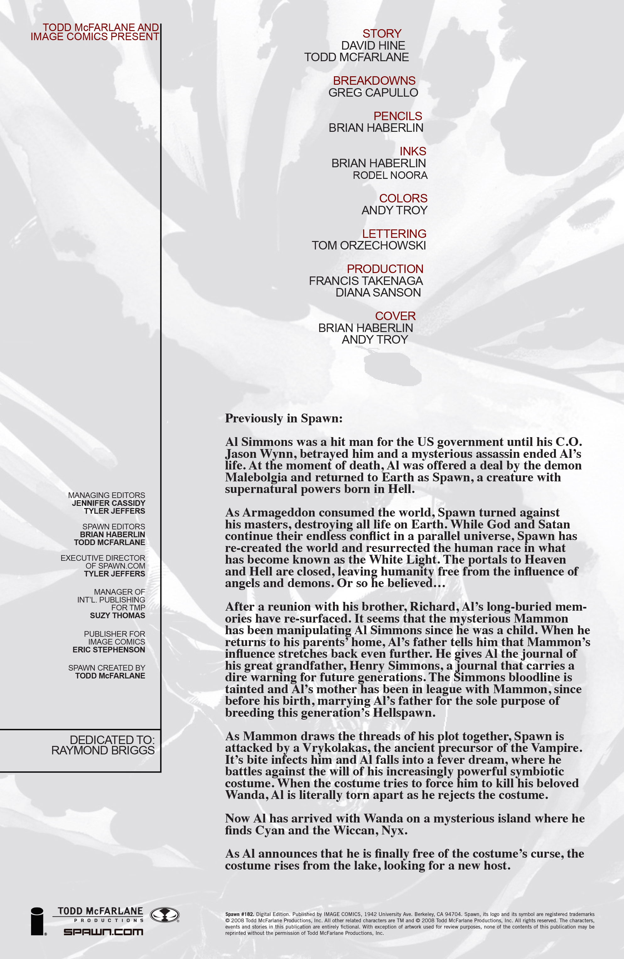 Spawn (1992-): Chapter 182 - Page 2