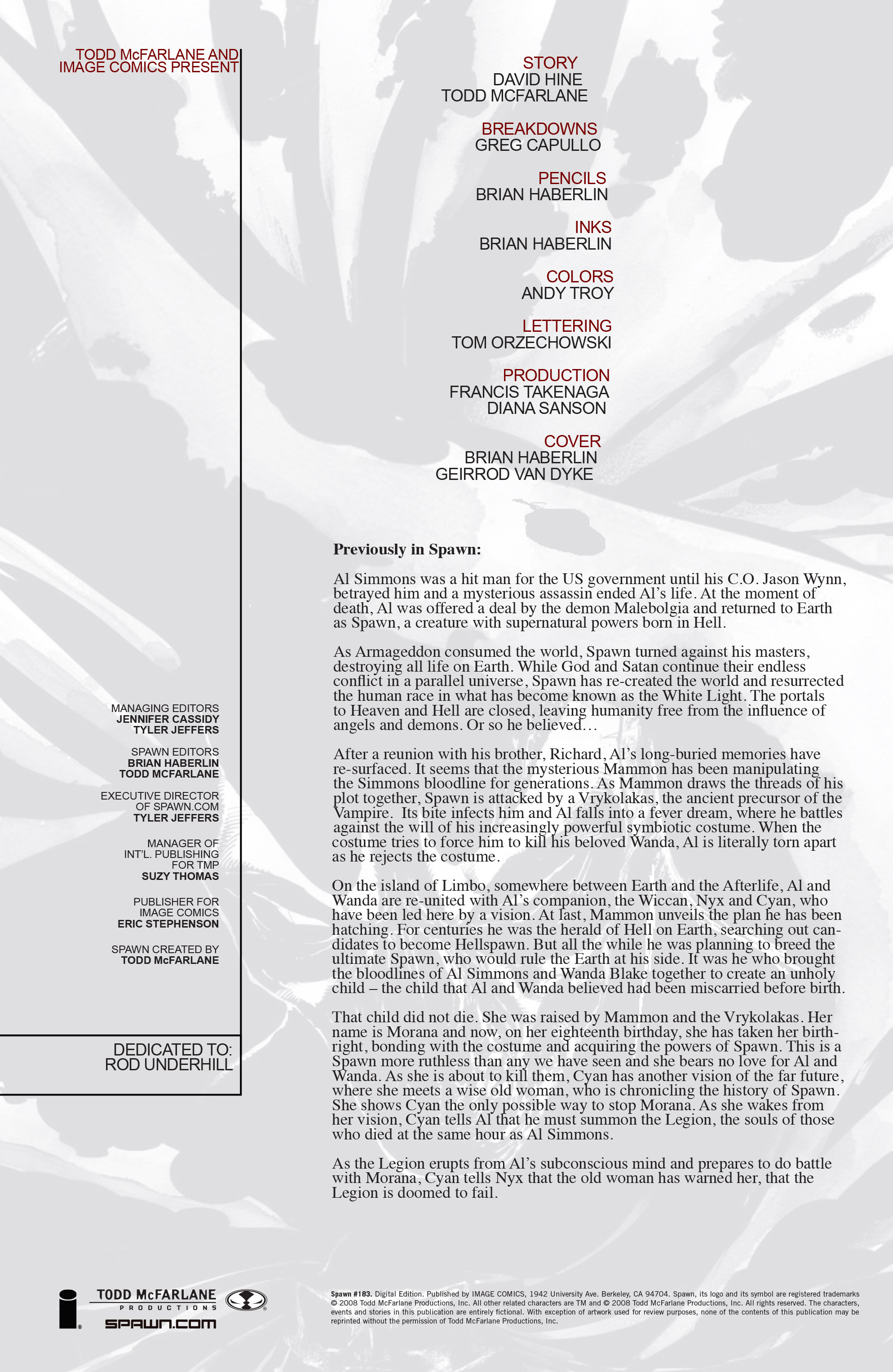 Spawn (1992-): Chapter 184 - Page 2