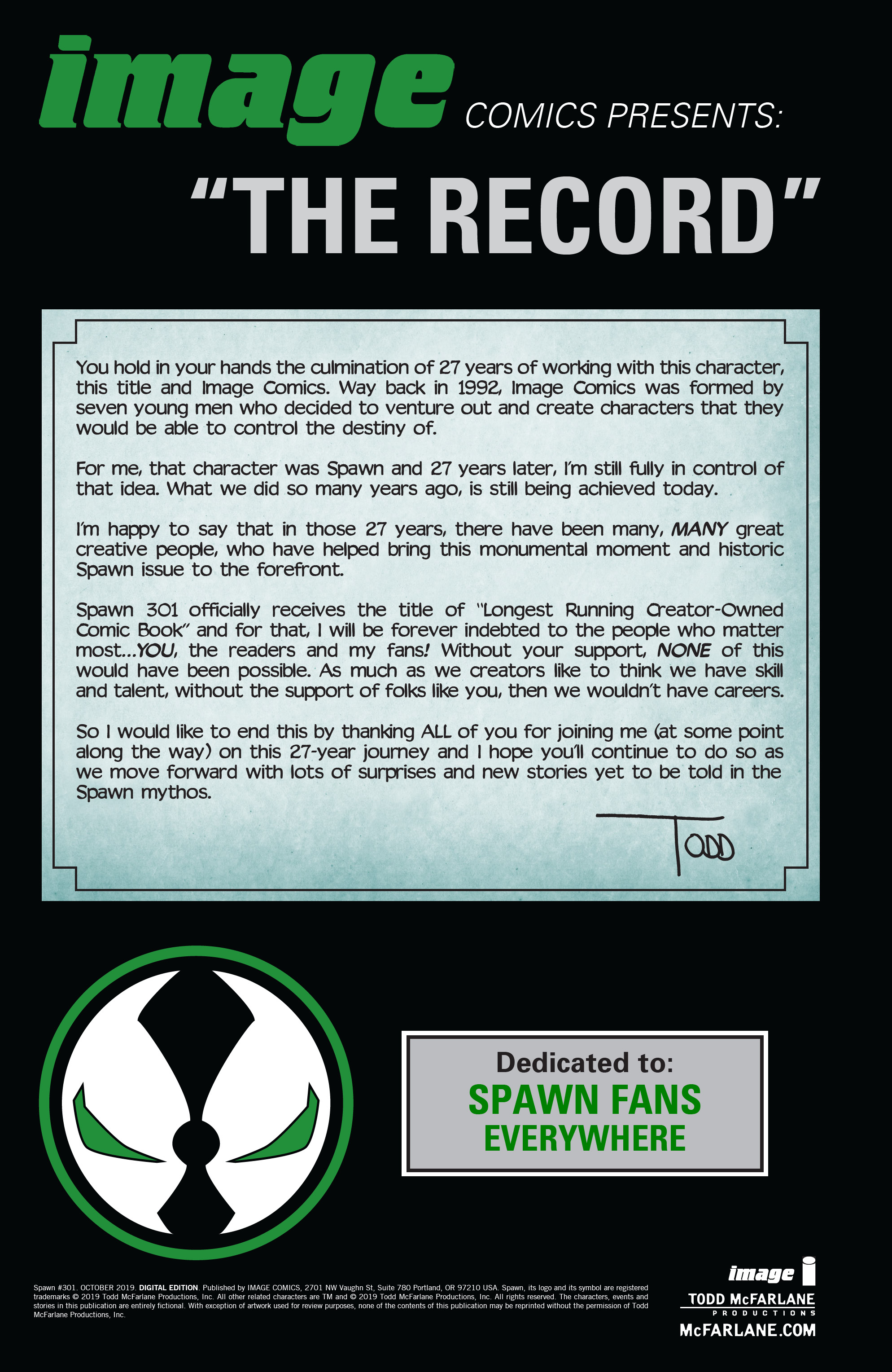 Spawn (1992-): Chapter 301 - Page 2