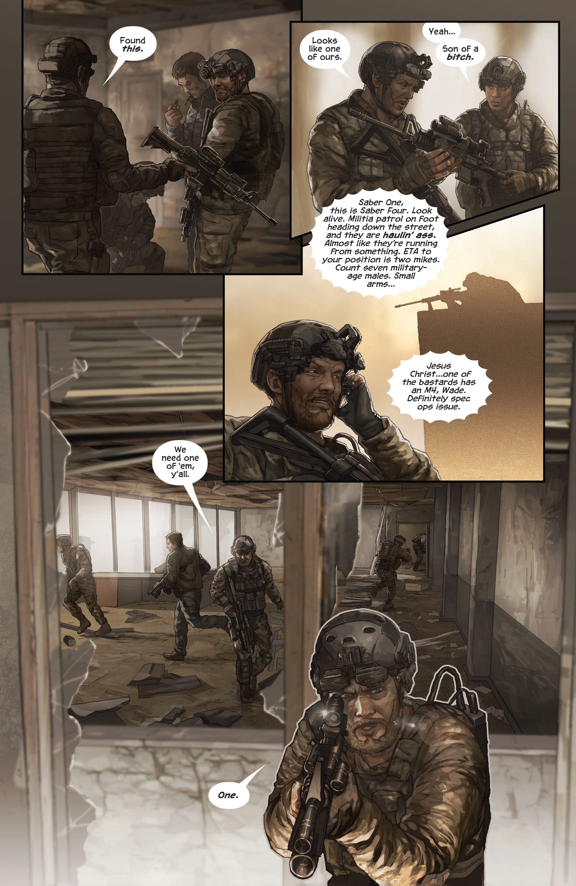 Spectral: Ghosts of War (2017) issue 1 - Page 23