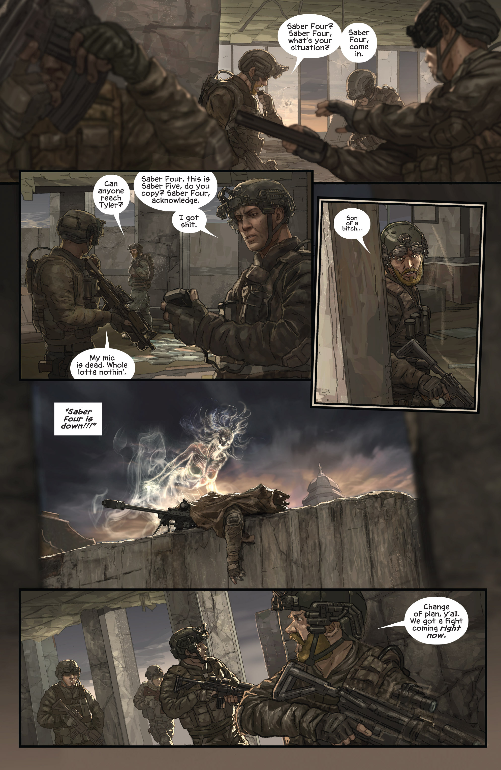 Spectral: Ghosts of War (2017) issue 1 - Page 33