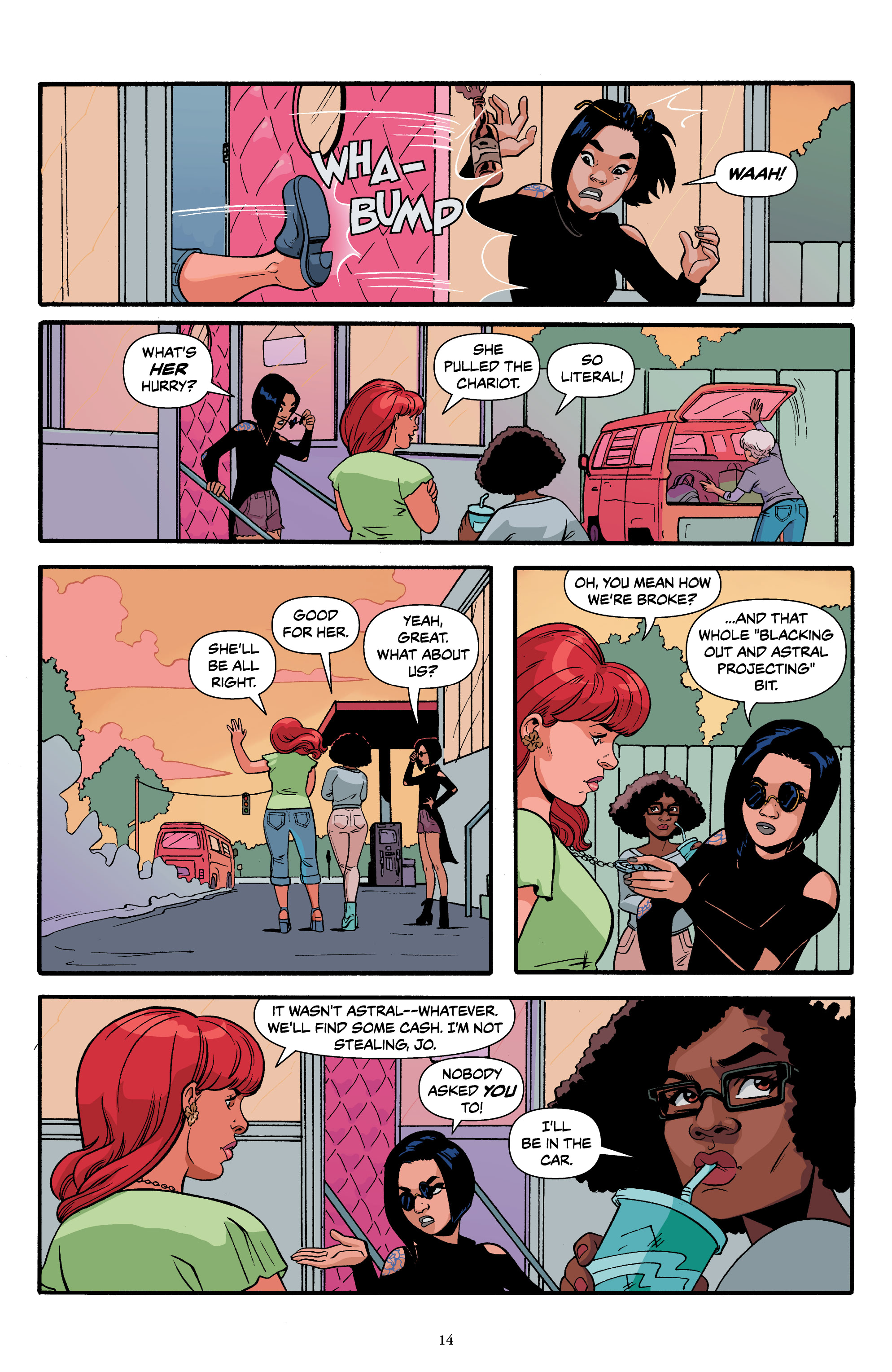 Spell on Wheels: Just to Get to You Vol. 2 (2020): Chapter 1 - Page 14