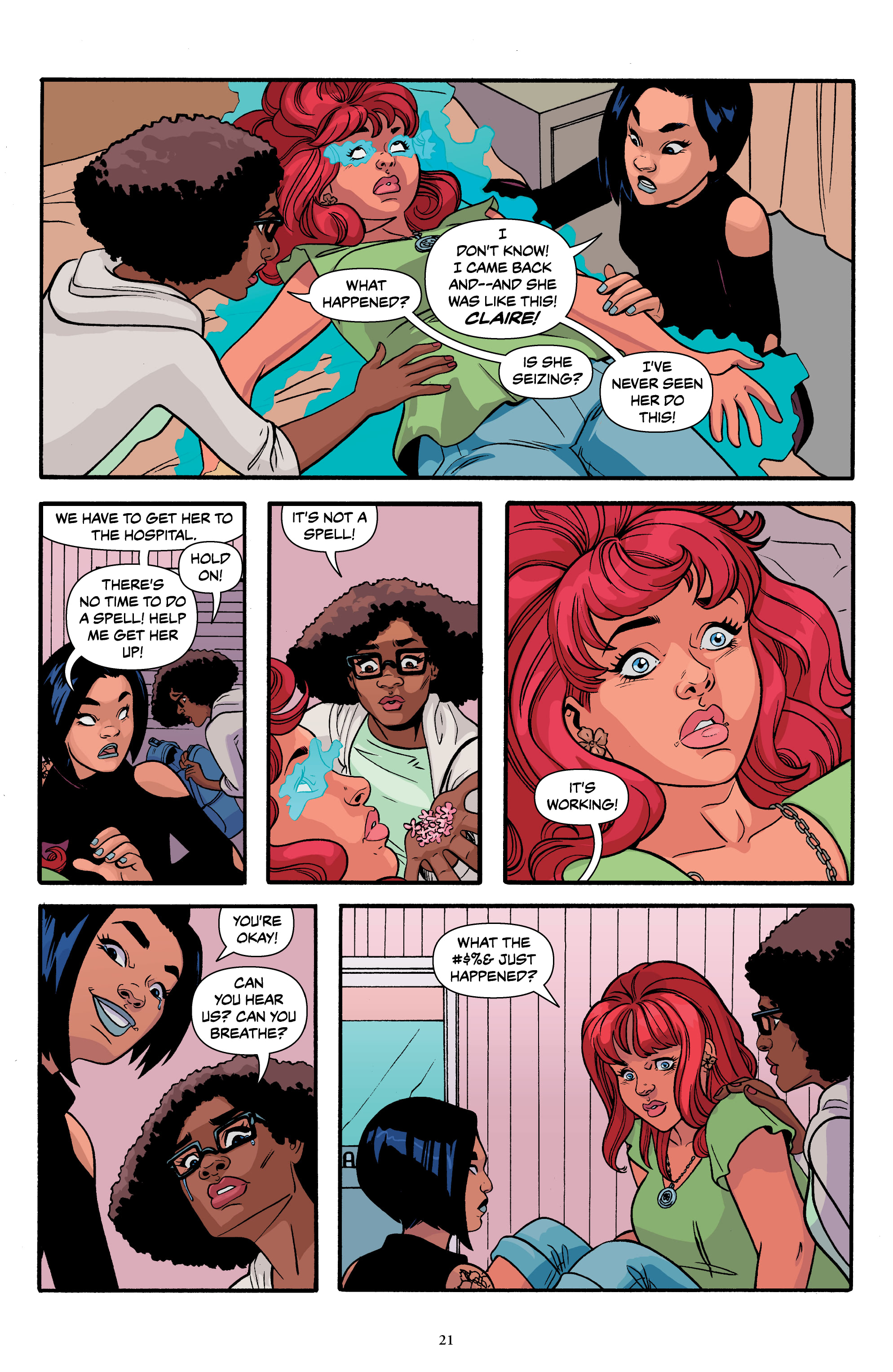 Spell on Wheels: Just to Get to You Vol. 2 (2020): Chapter 1 - Page 21
