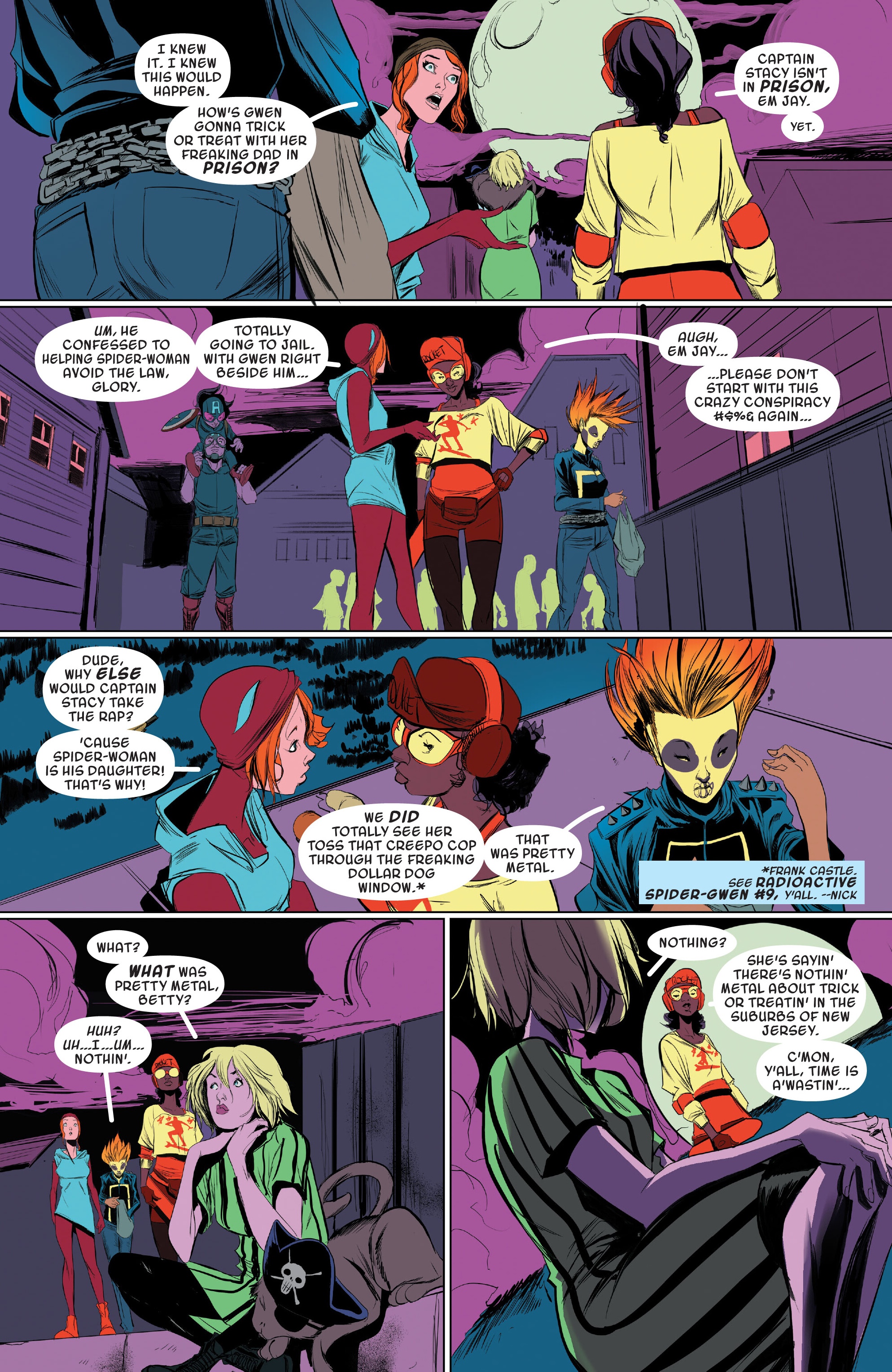 <{ $series->title }} issue Giant-Size Spider-Gwen - Page 25