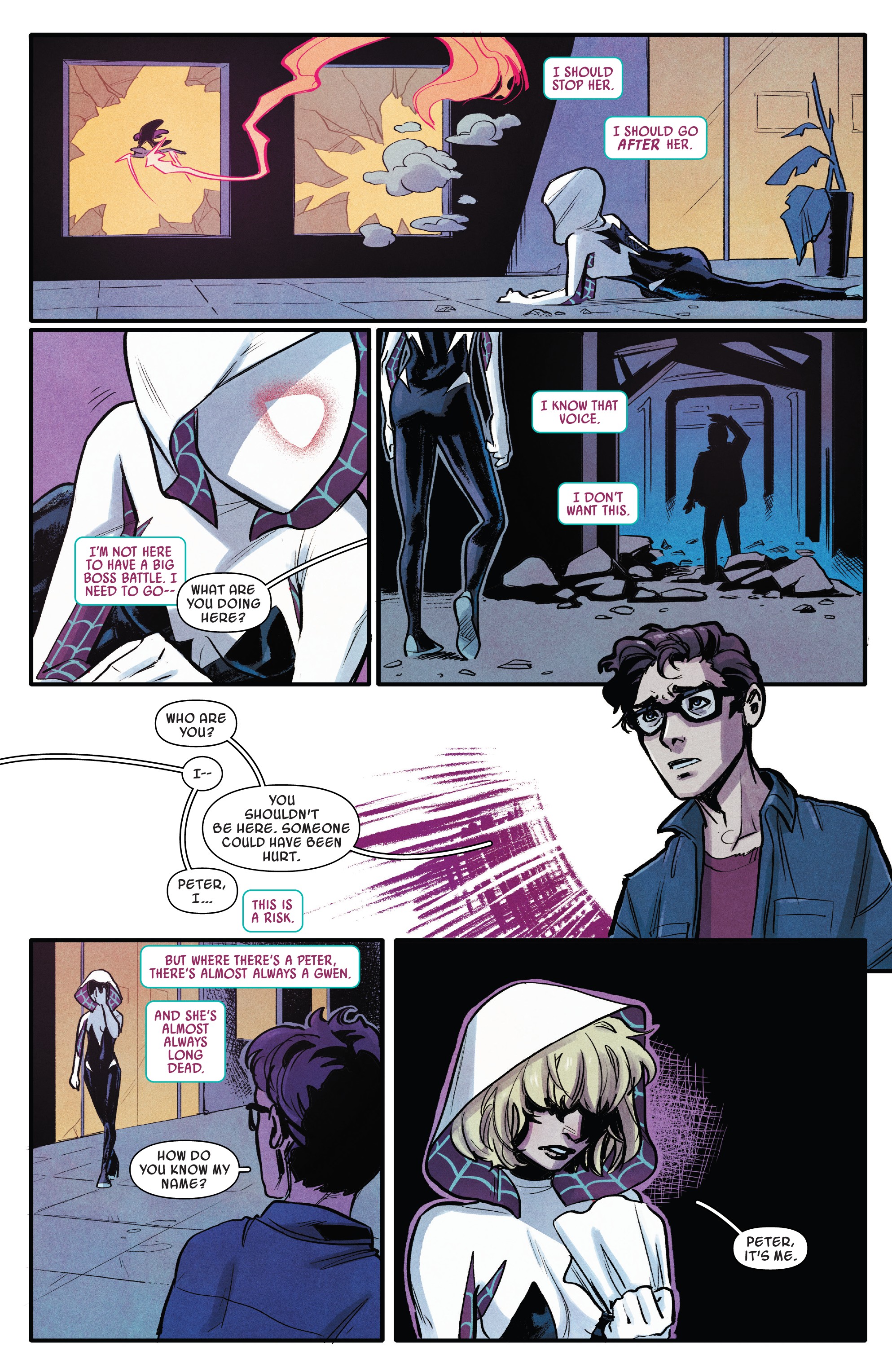 Spider Gwen Ghost Spider Chapter Page