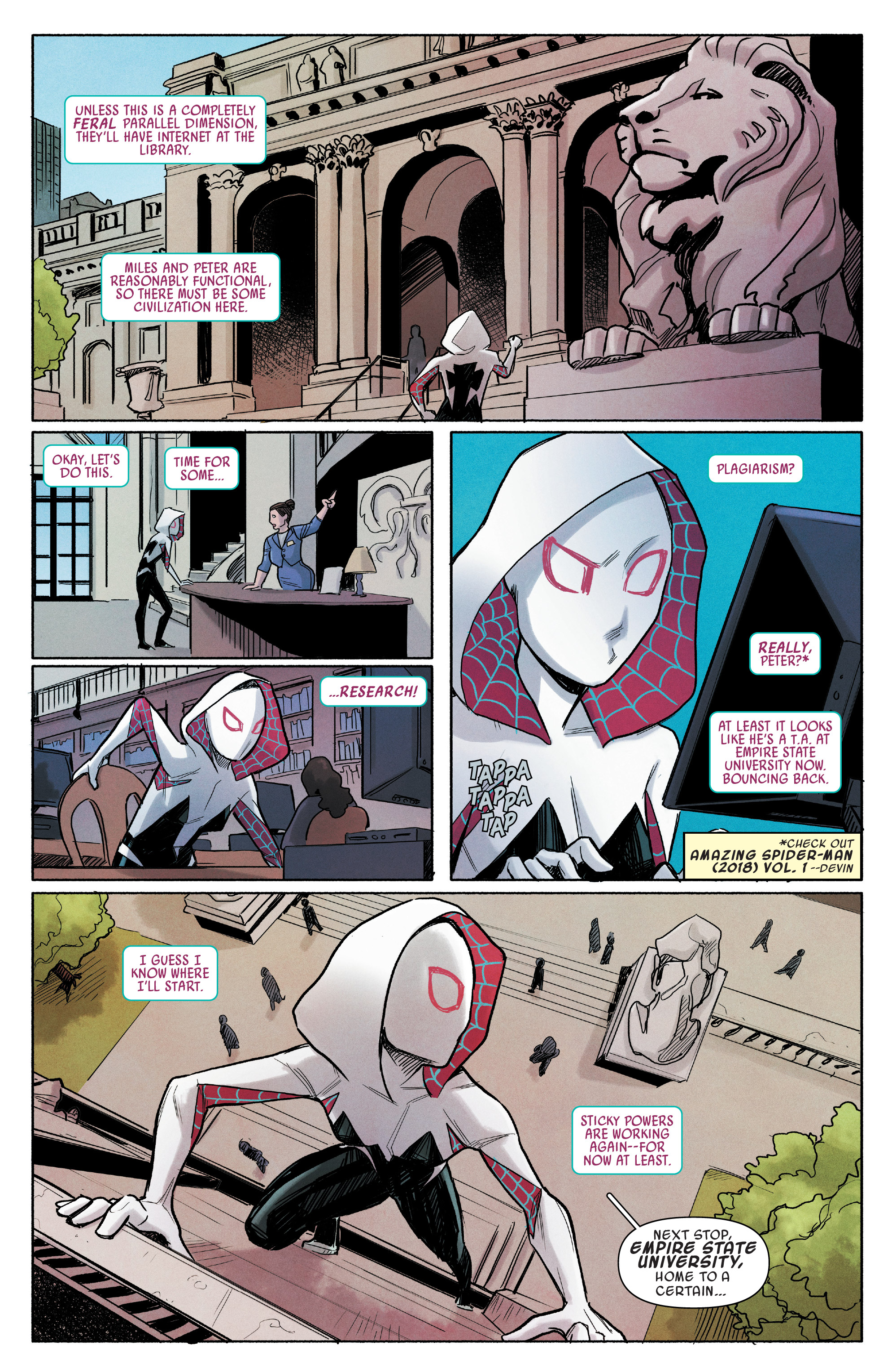 Spider-Gwen: Ghost-Spider (2018-) issue 10 - Page 8