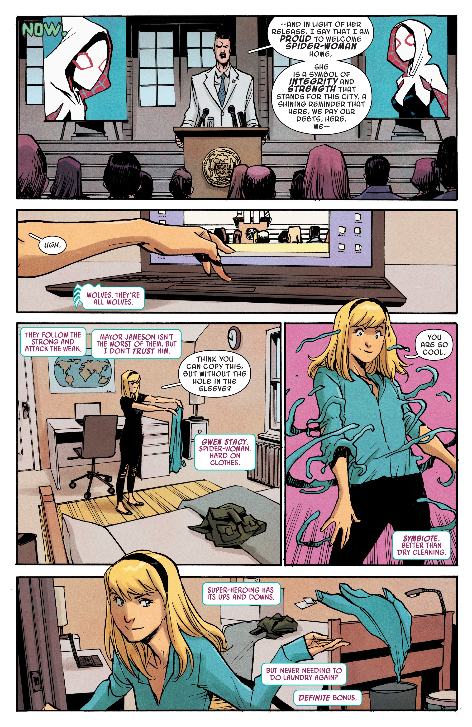 Spider-Gwen: Ghost-Spider (2018-): Chapter 6 - Page 4