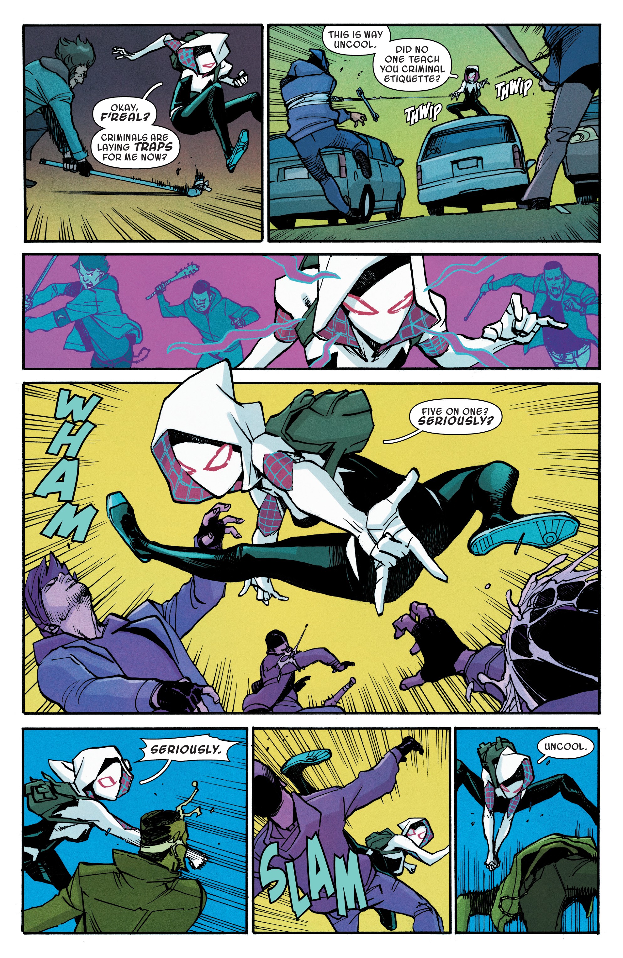 Spider-Gwen: Ghost-Spider (2018-) issue 6 - Page 17