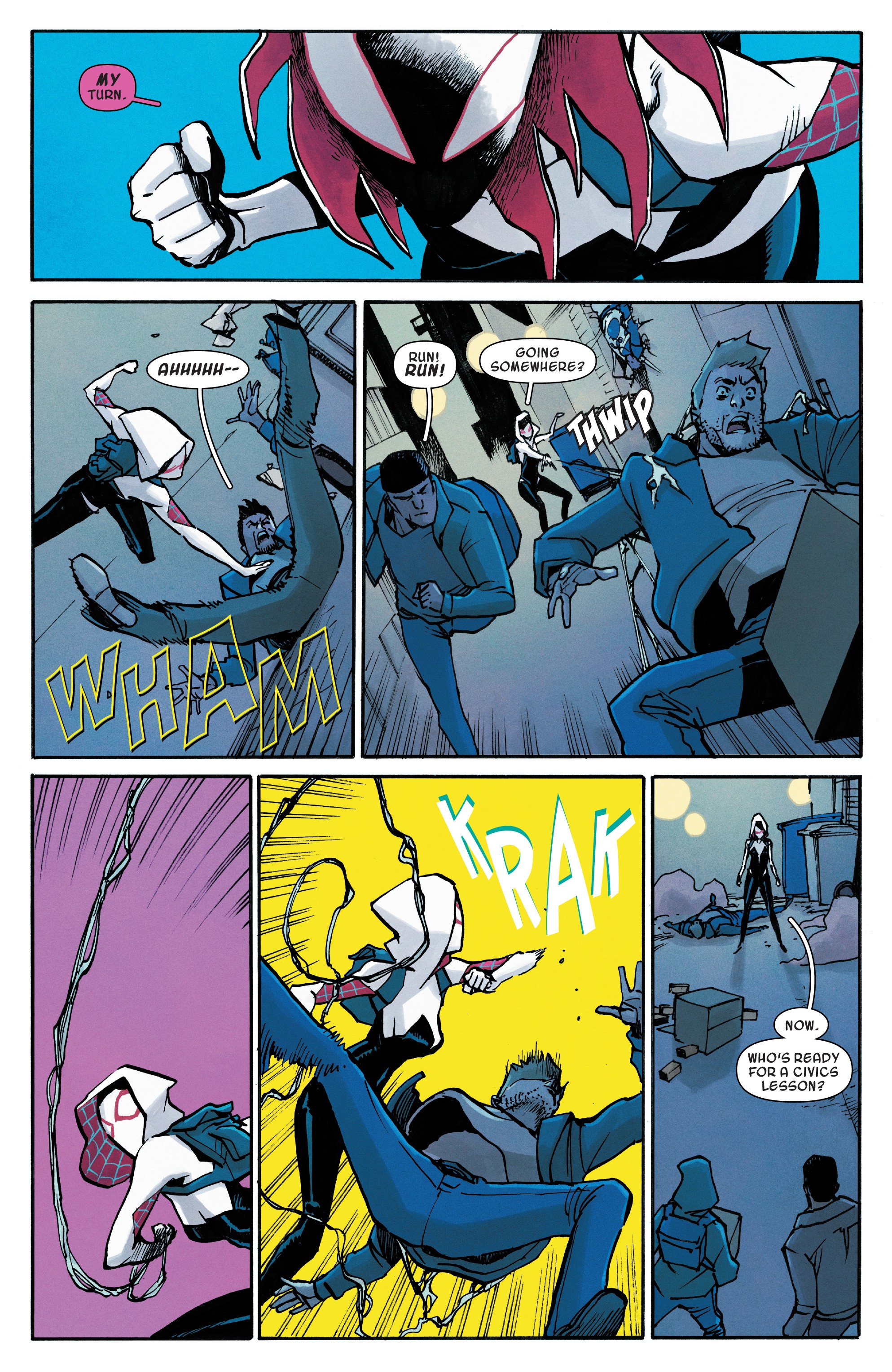 Spider-Gwen: Ghost-Spider (2018-) issue 8 - Page 12