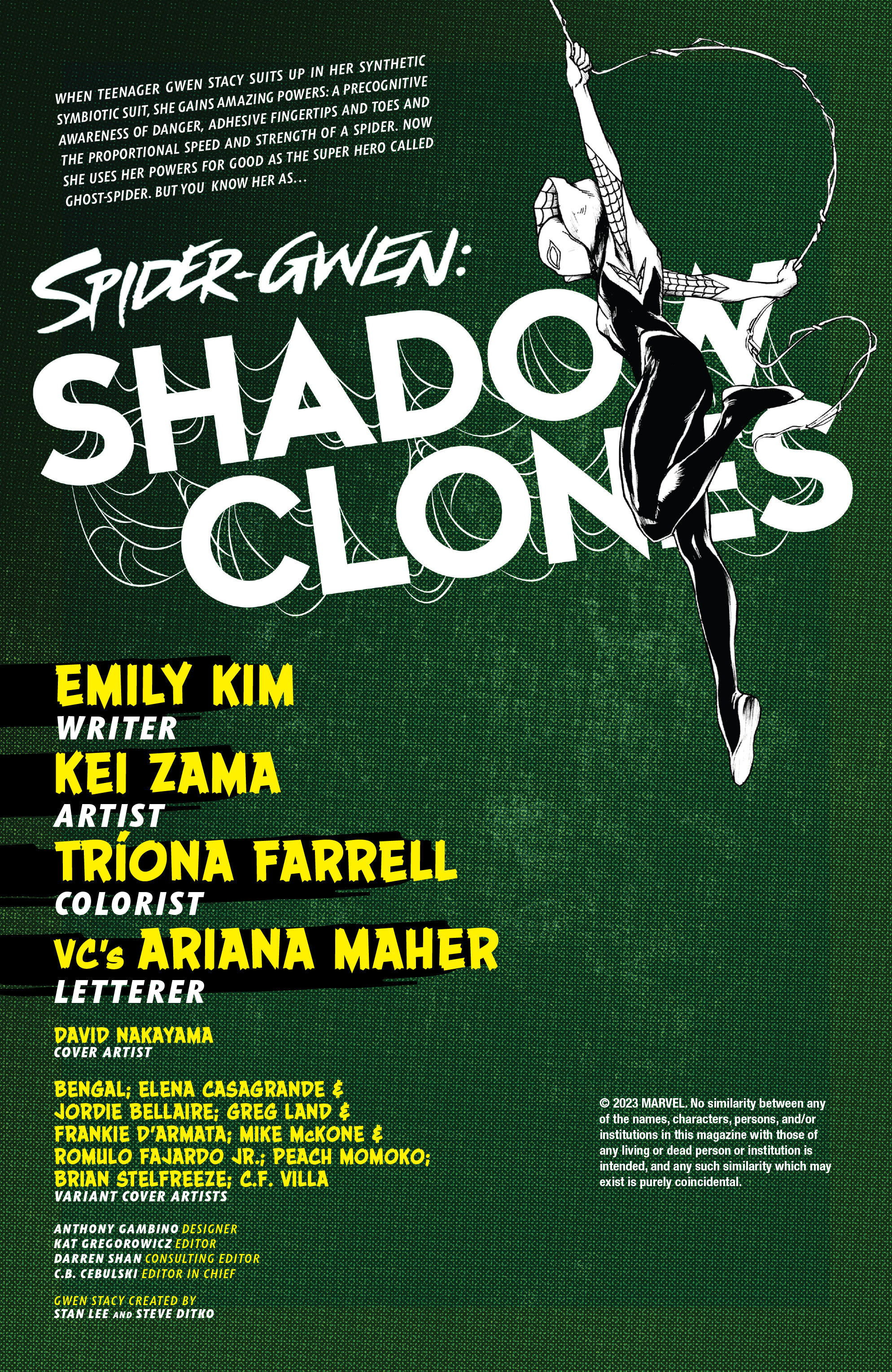 Spider-Gwen: Shadow Clones (2023-): Chapter 1 - Page 2