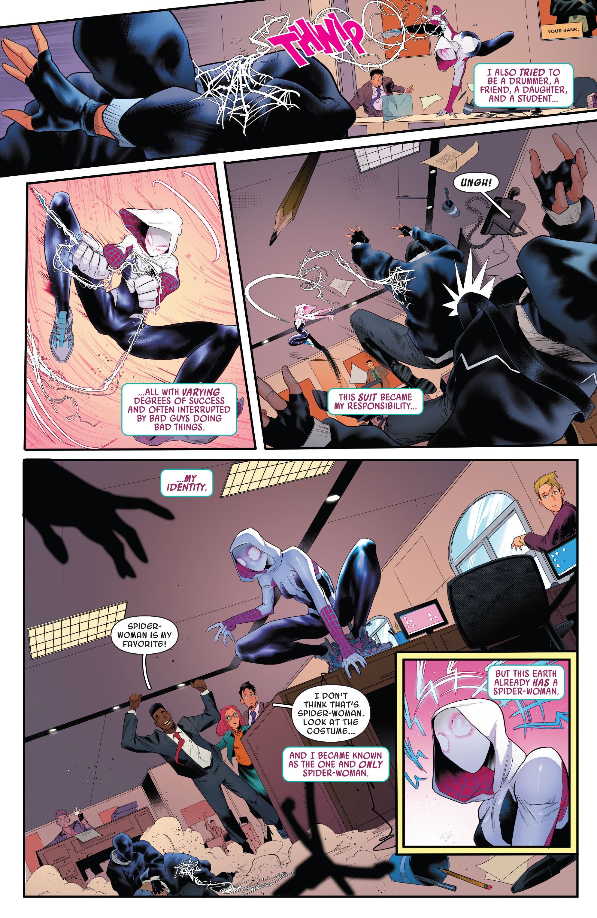 Spider-Gwen: The Ghost-Spider (2024-) issue 1 - Page 9