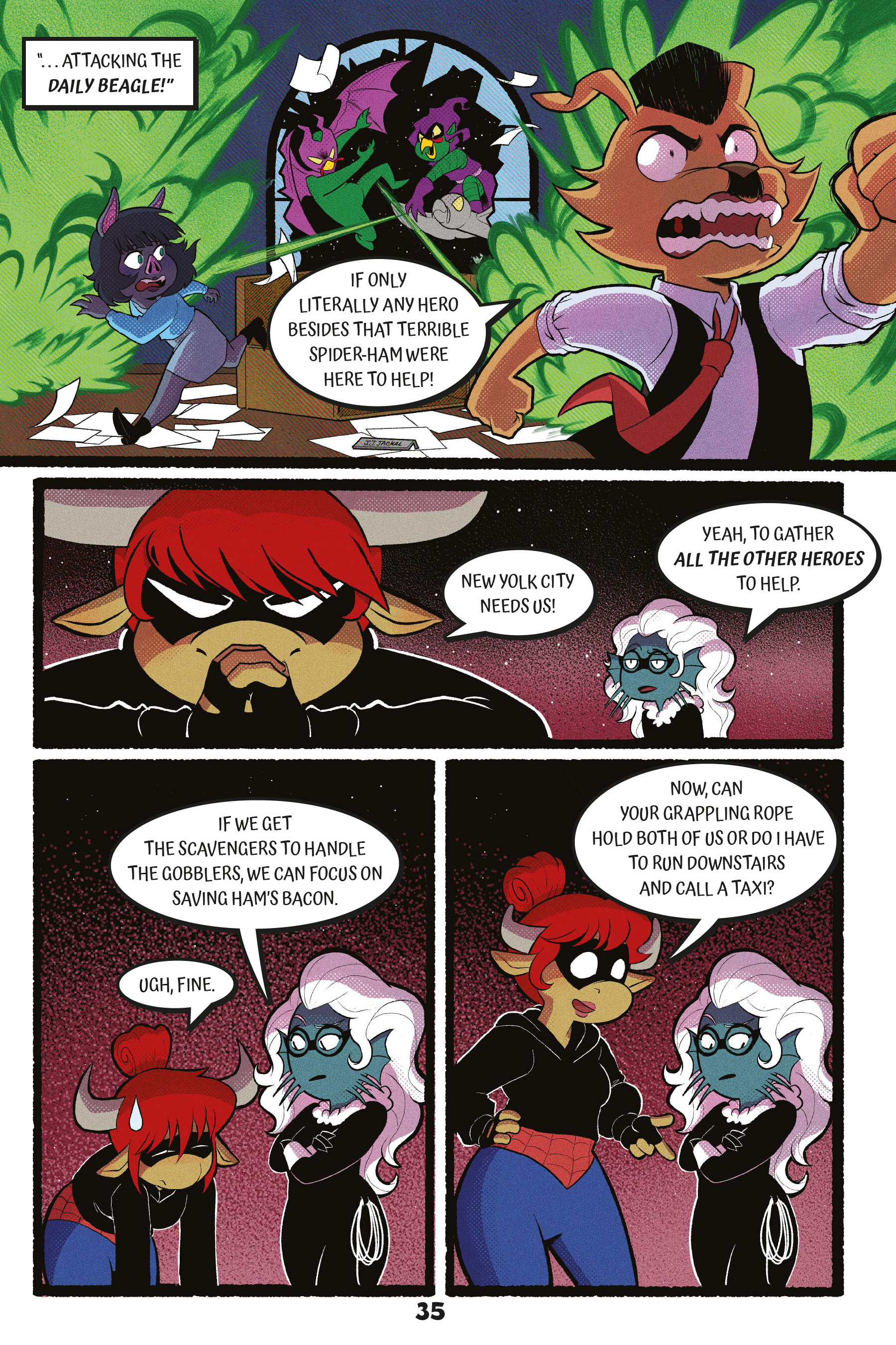 Spider-Ham: A Pig in Time (2024) issue GN - Page 38