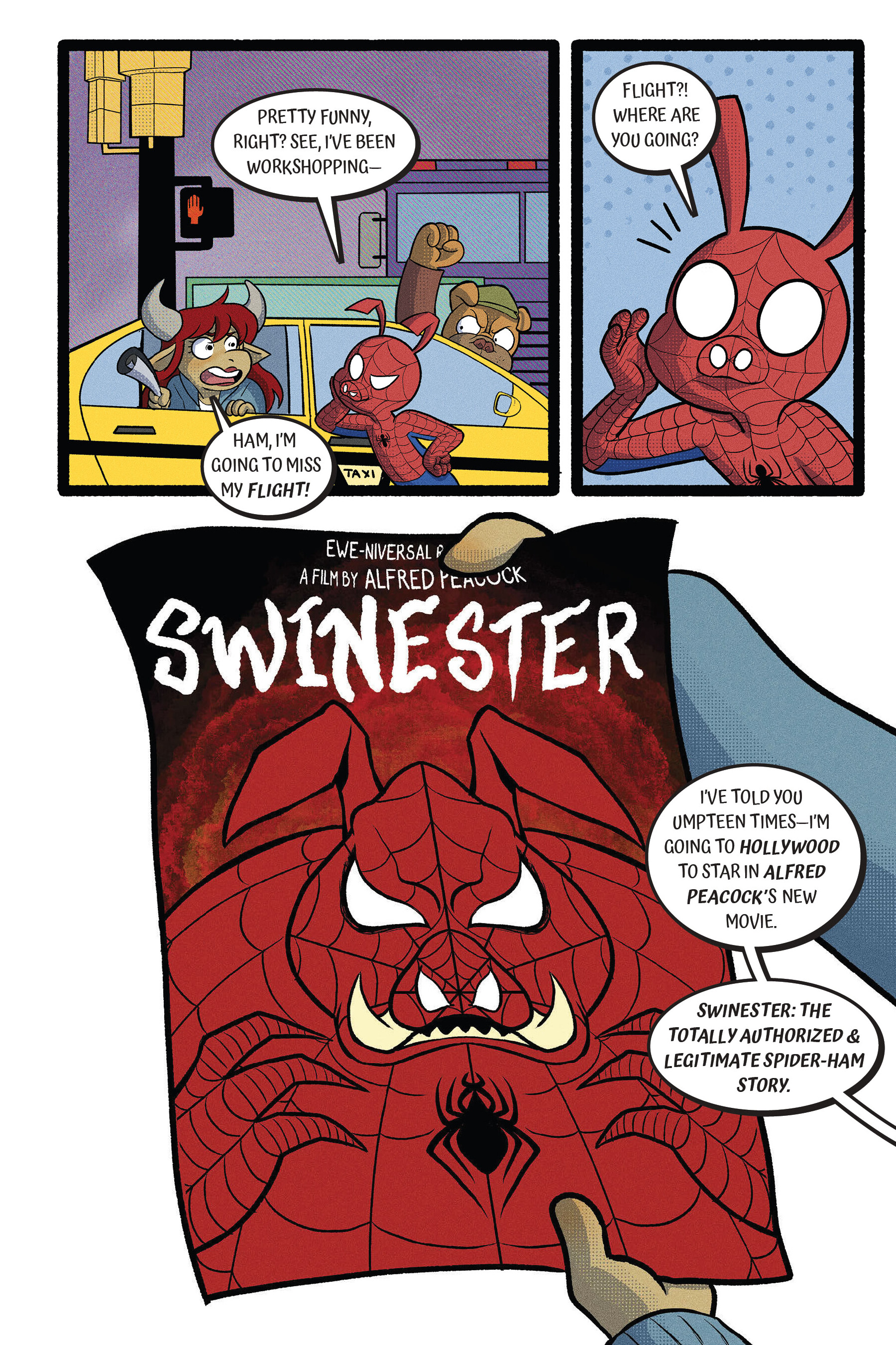 Spider-Ham: Hollywood May-Ham (2022) issue GN - Page 13