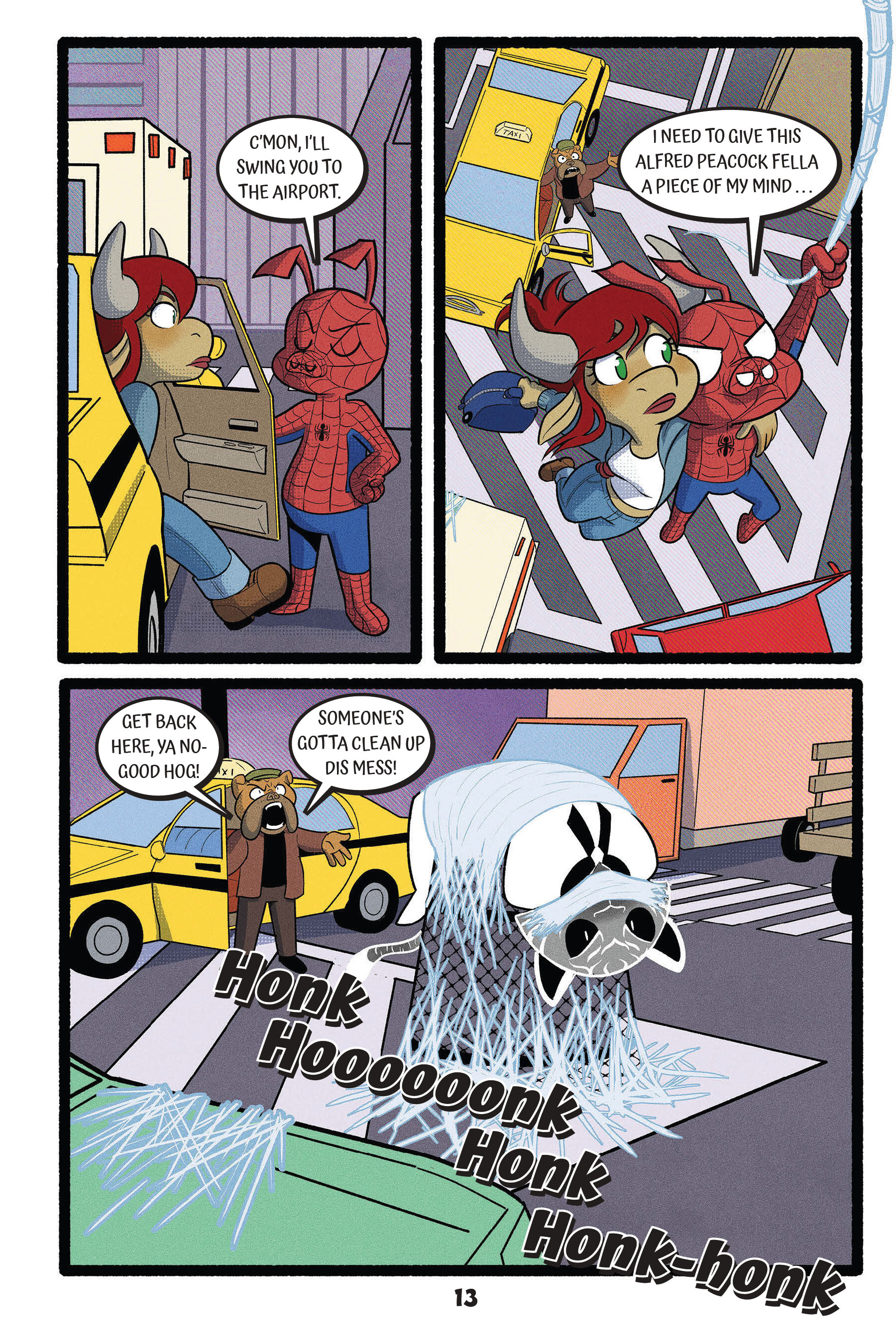 Spider-Ham: Hollywood May-Ham (2022) issue GN - Page 15