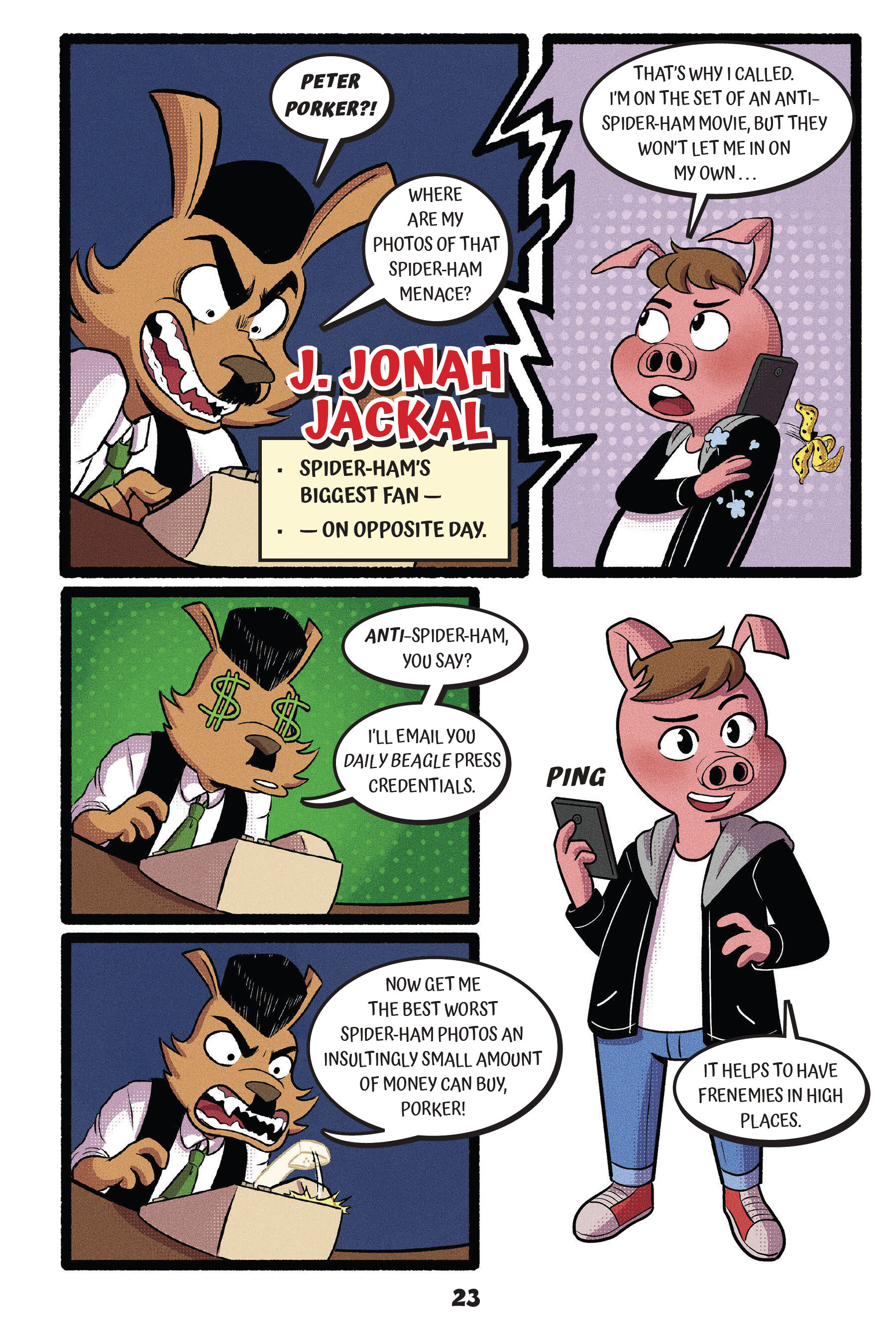 Spider-Ham: Hollywood May-Ham (2022) issue GN - Page 24