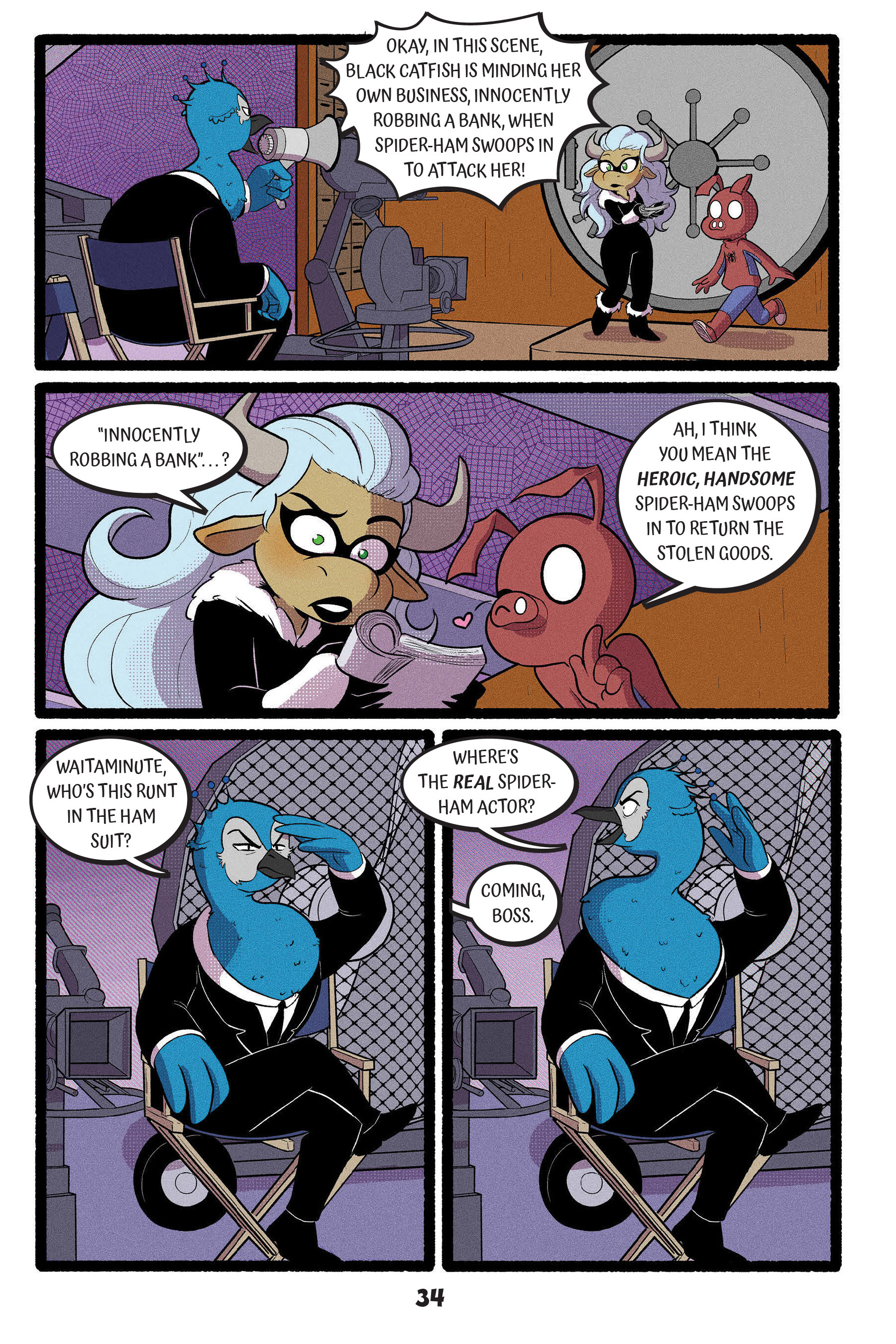 Spider-Ham: Hollywood May-Ham (2022) issue GN - Page 35