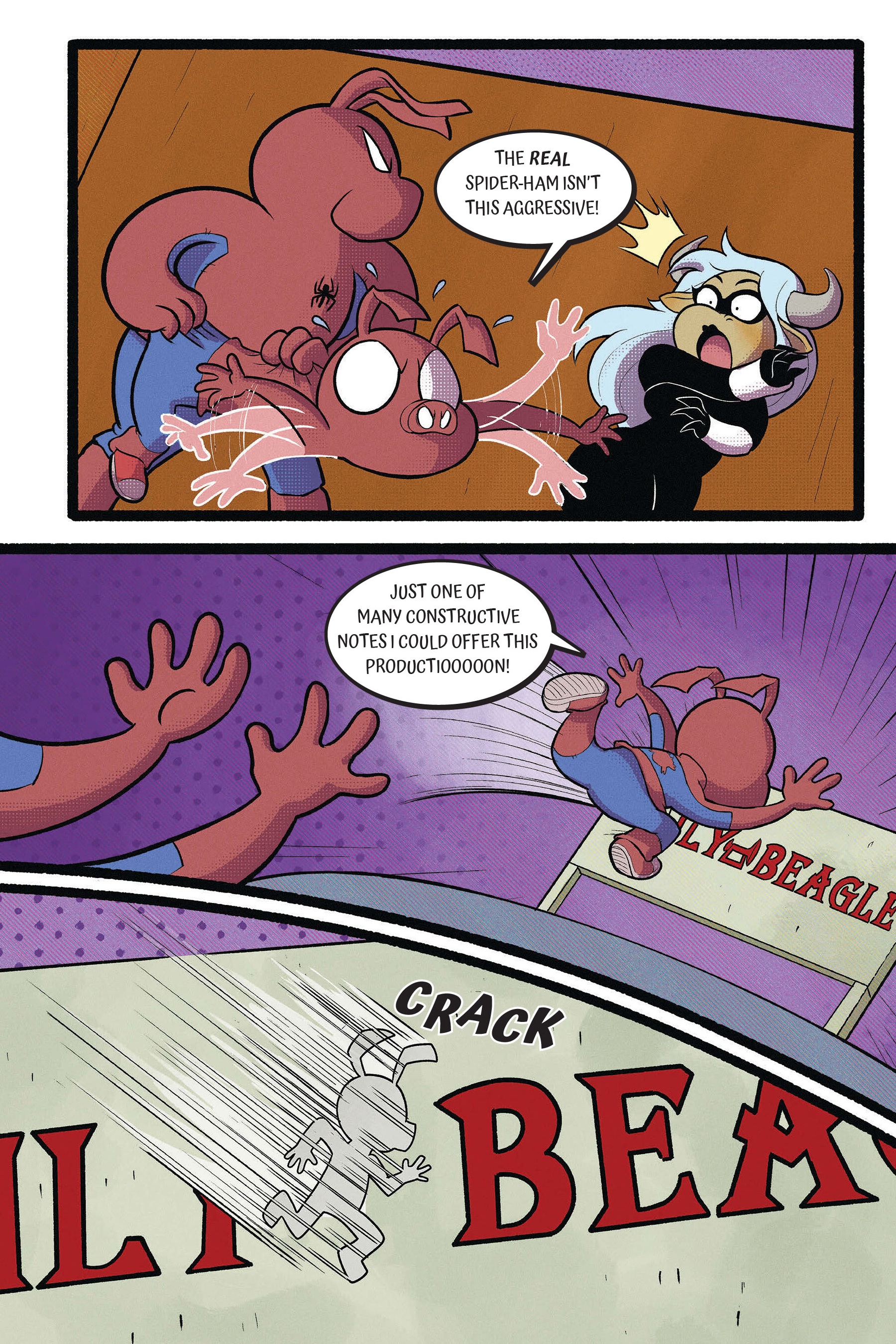 Spider-Ham: Hollywood May-Ham (2022) issue GN - Page 38