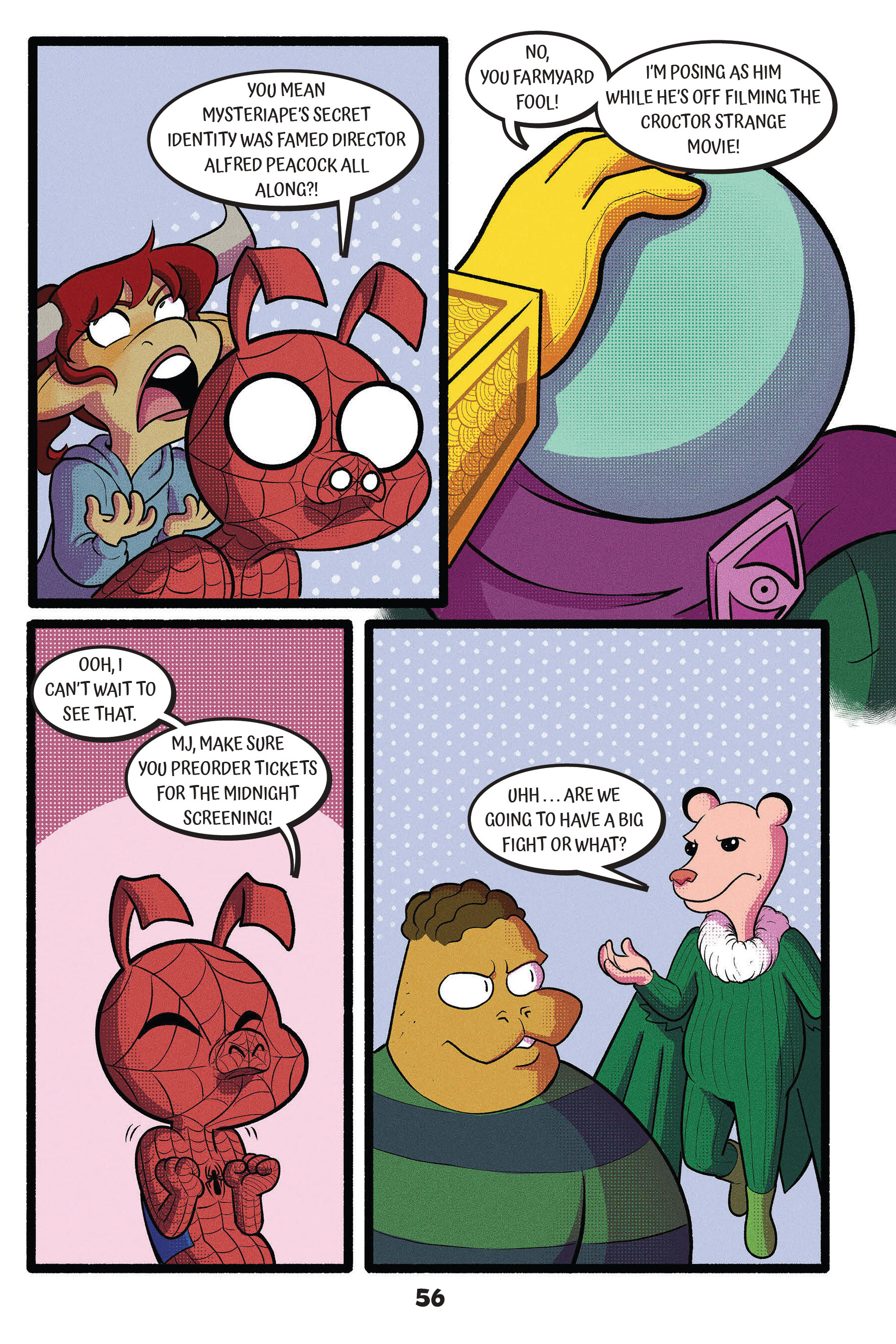 Spider-Ham: Hollywood May-Ham (2022) issue GN - Page 57