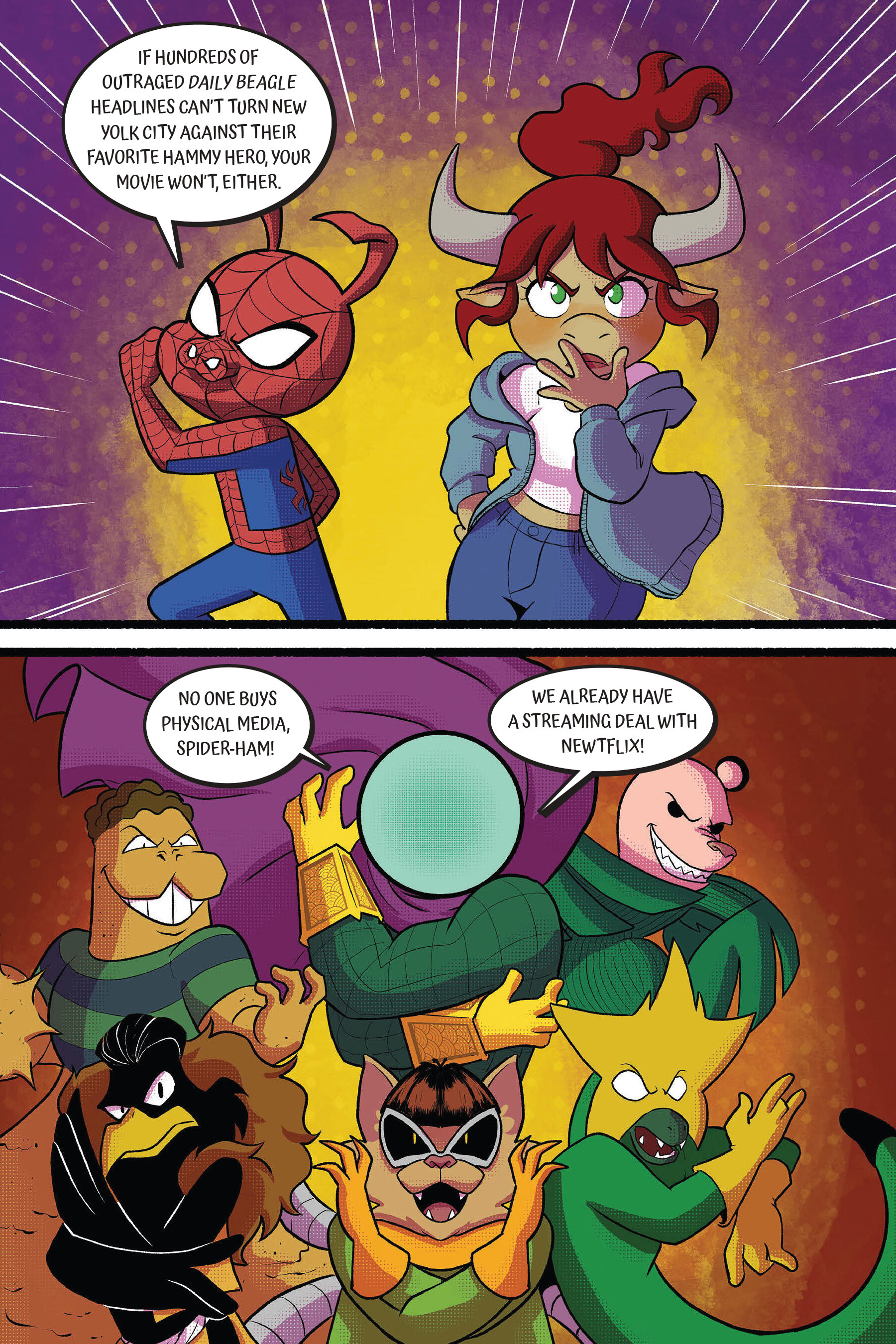 Spider-Ham: Hollywood May-Ham (2022) issue GN - Page 60