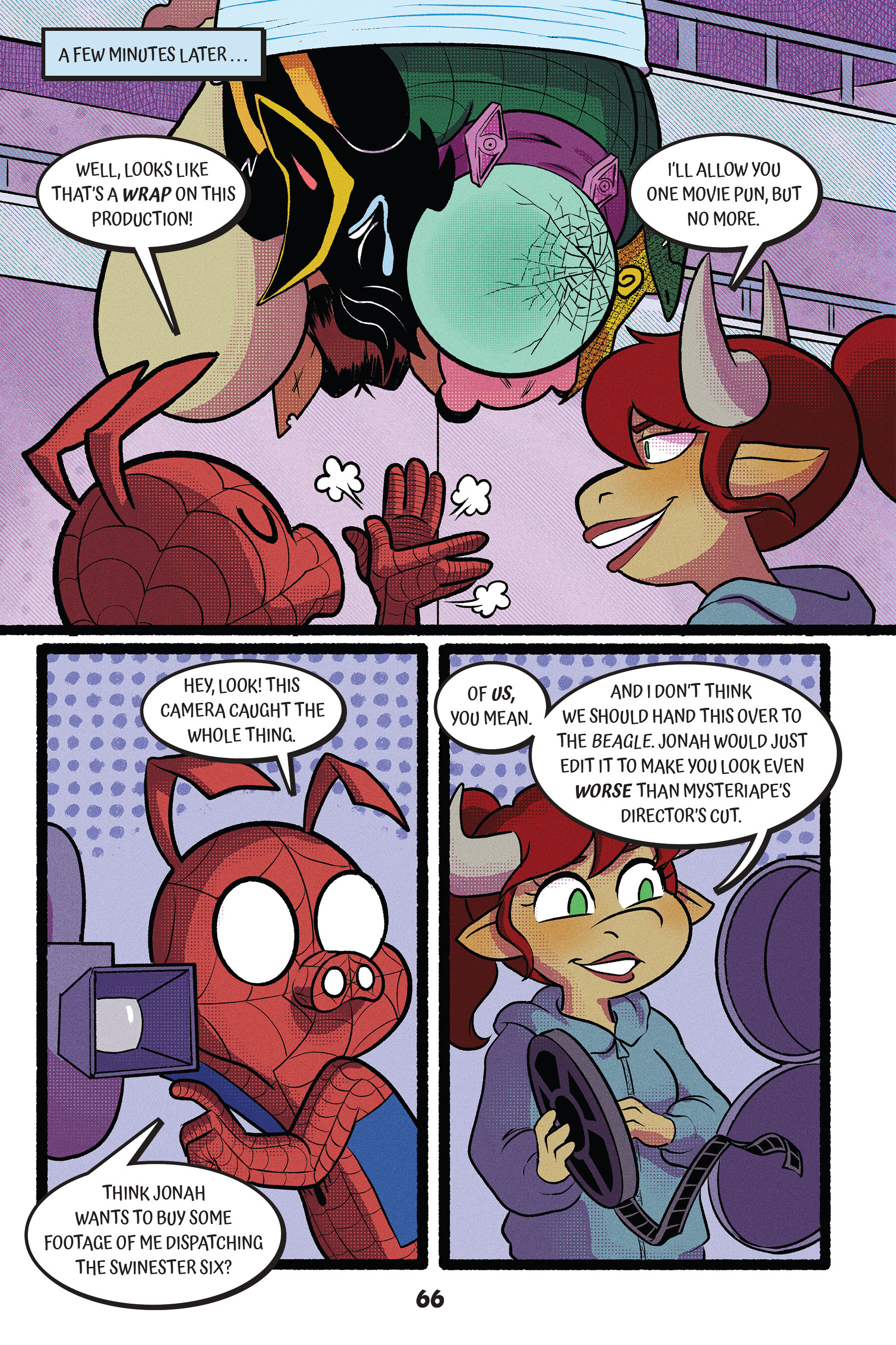 Spider-Ham: Hollywood May-Ham (2022) issue GN - Page 66