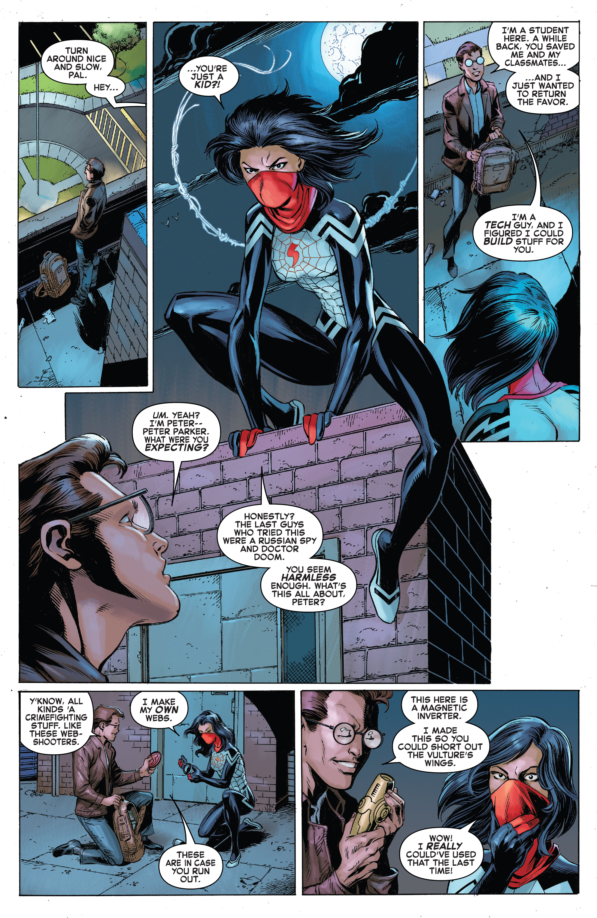 Spider Man Chapter Page