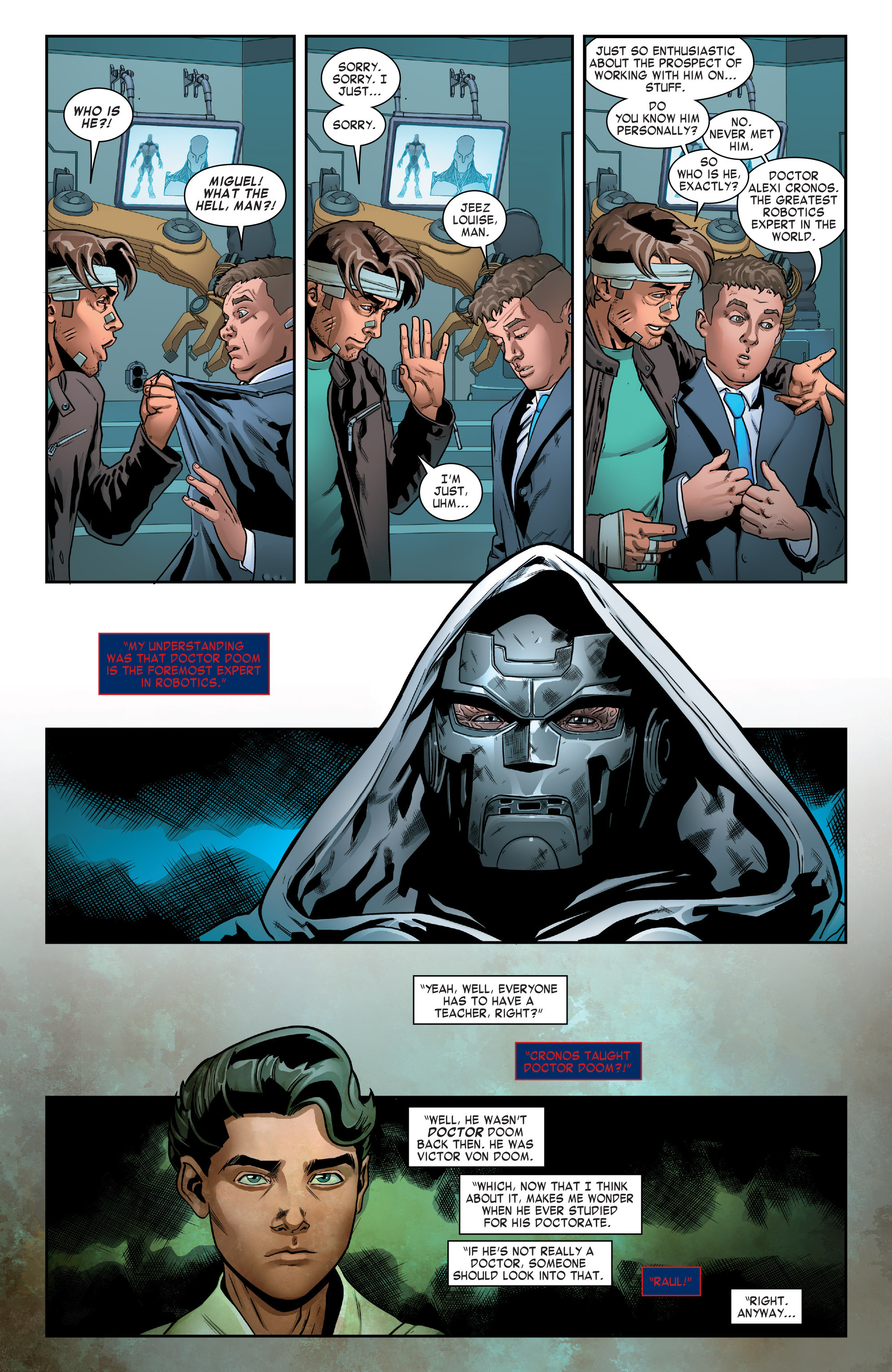 Spider Man 2099 2015 Chapter 2 Page 1 2062