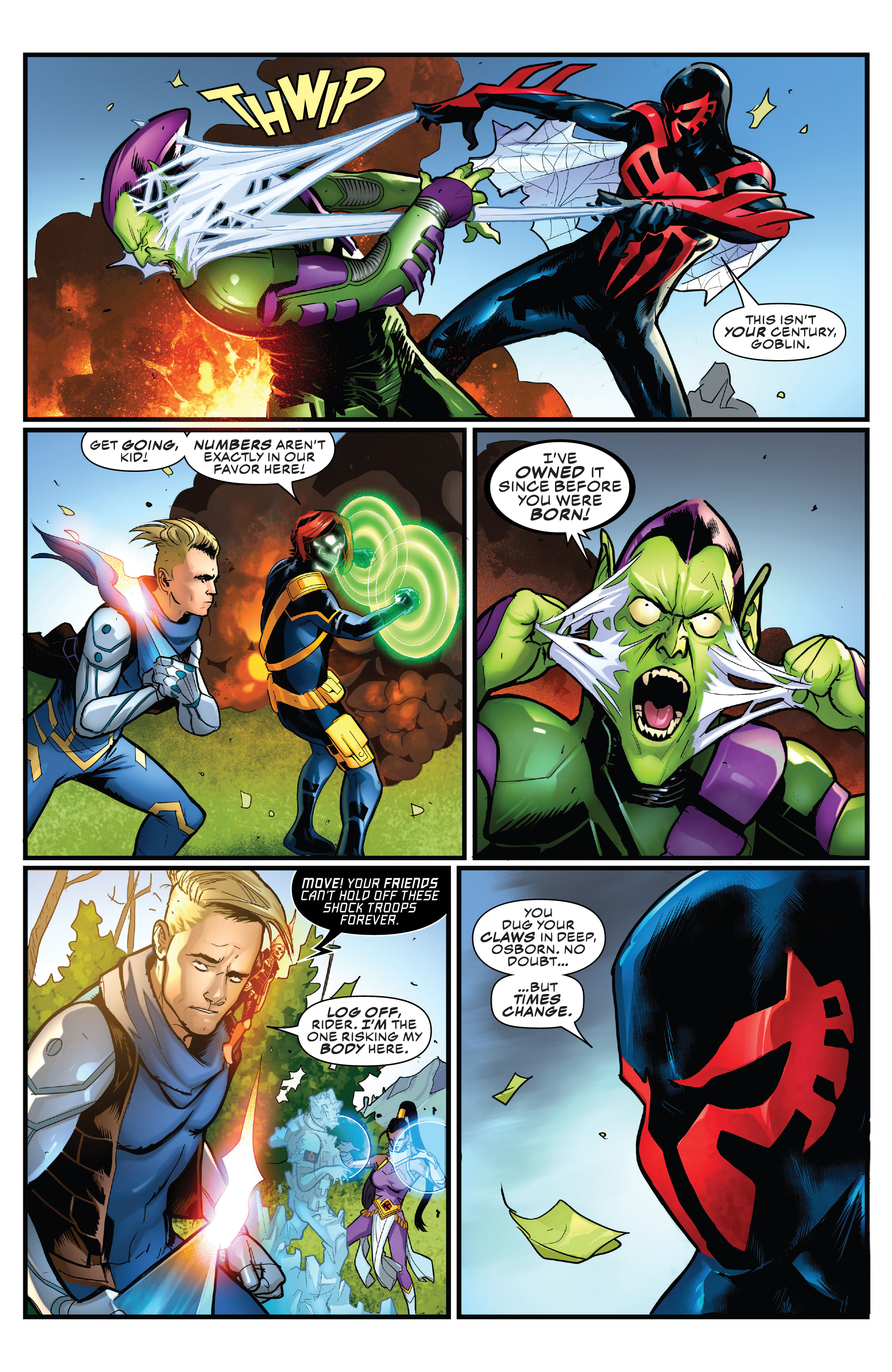 Spider-Man 2099: Exodus - Omega (2022-) issue 1 - Page 9