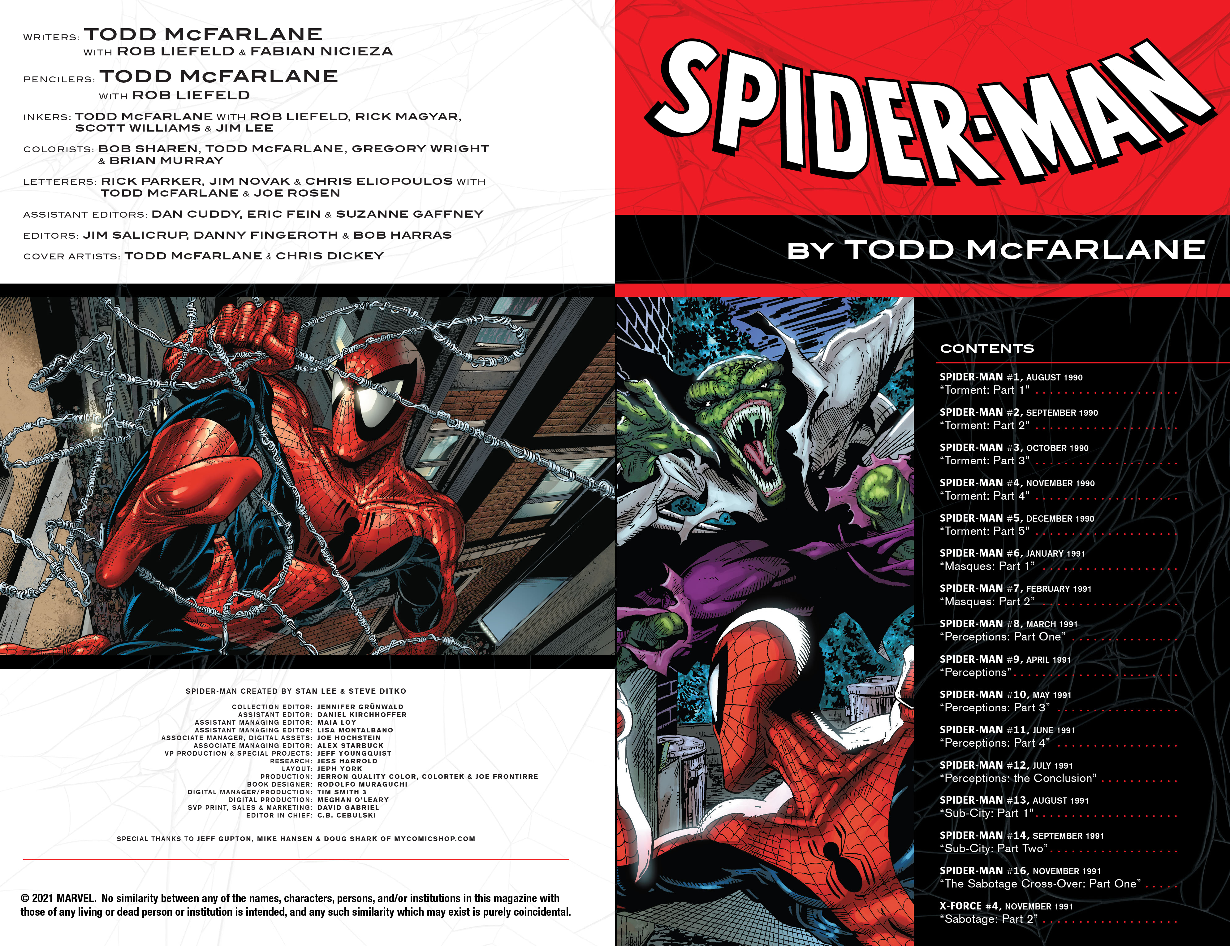 Spider-Man by Todd McFarlane: The Complete Collection (2021): Chapter TPB - Page 3
