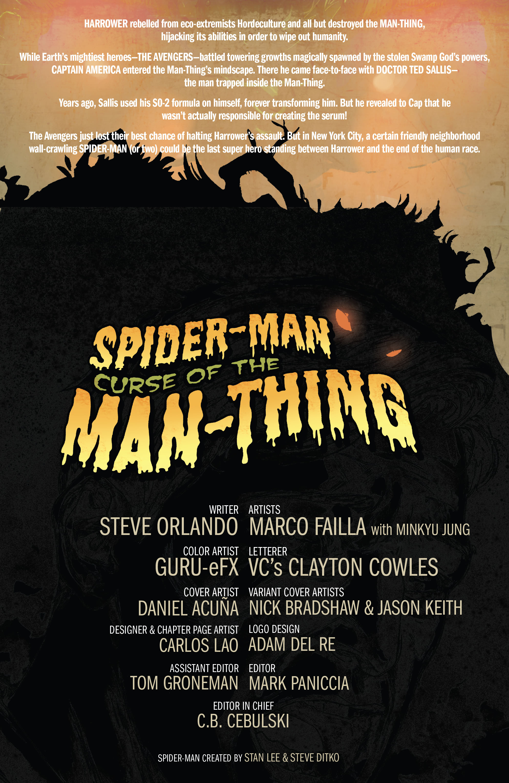 Spider-Man: Curse Of The Man-Thing (2021-): Chapter 1 - Page 2