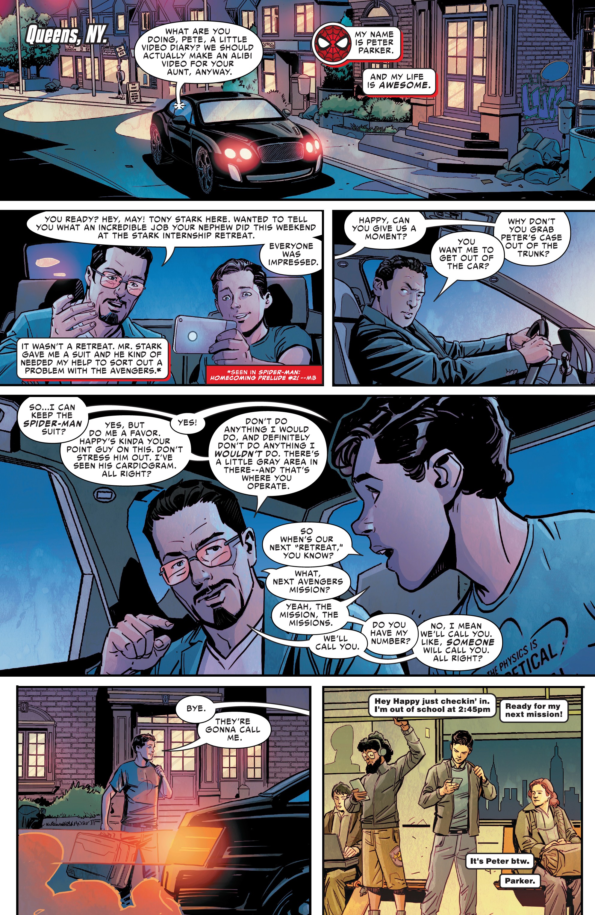 Spider-Man: Far From Home Prelude (2019): Chapter 1 - Page 4