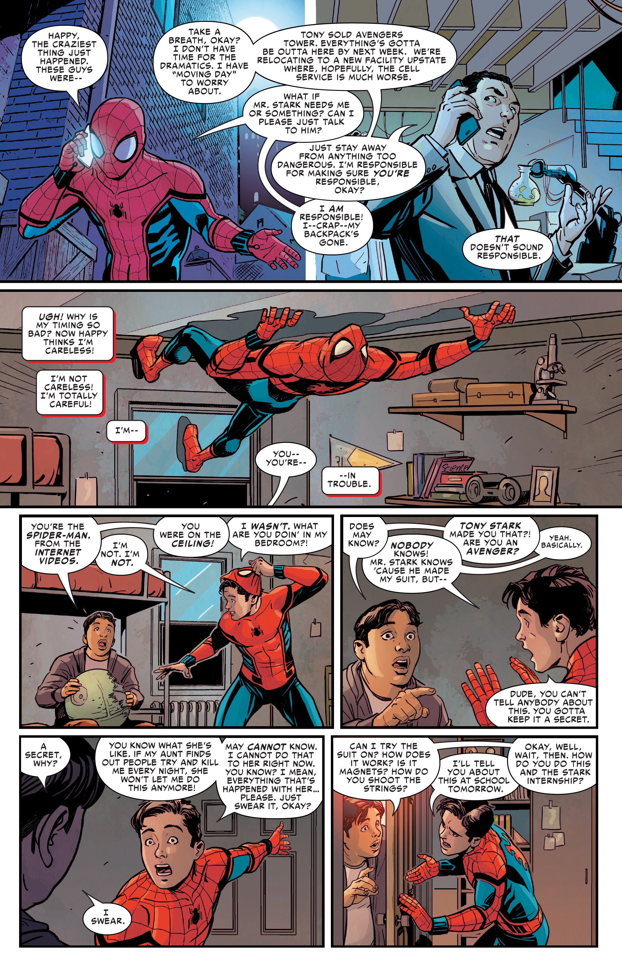 Spider-Man: Far From Home Prelude (2019) issue 1 - Page 9