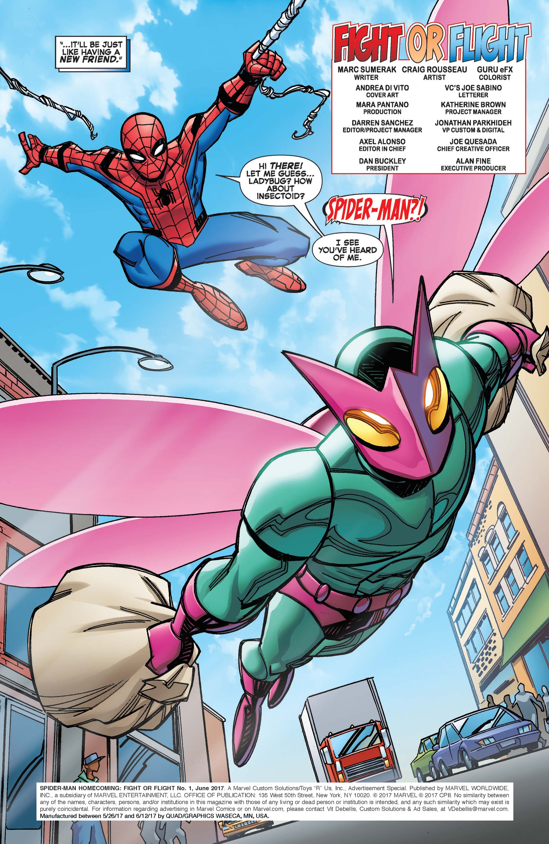 Spider-Man Homecoming: Fight or Flight (2017): Chapter 1 - Page 3