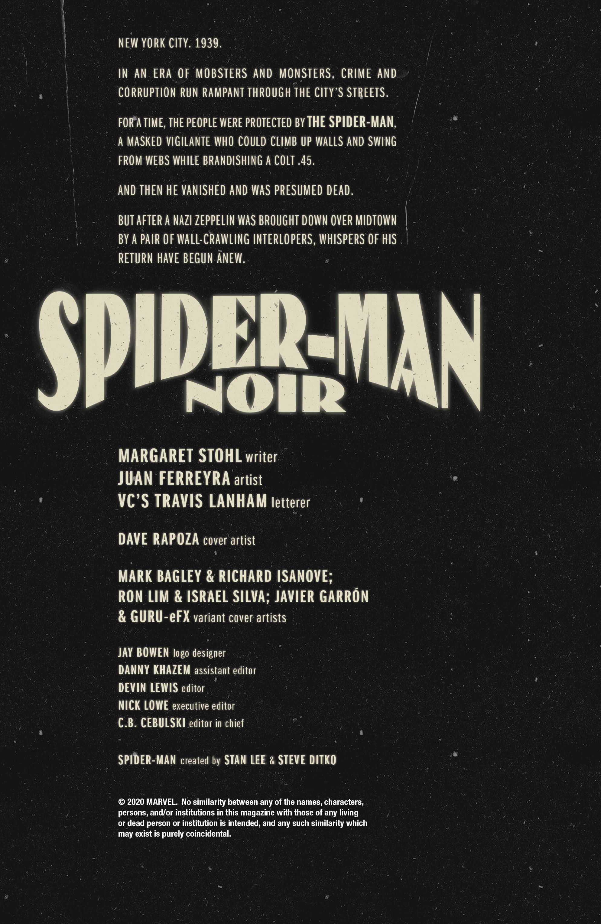 Spider-Man Noir (2020): Chapter 1 - Page 2
