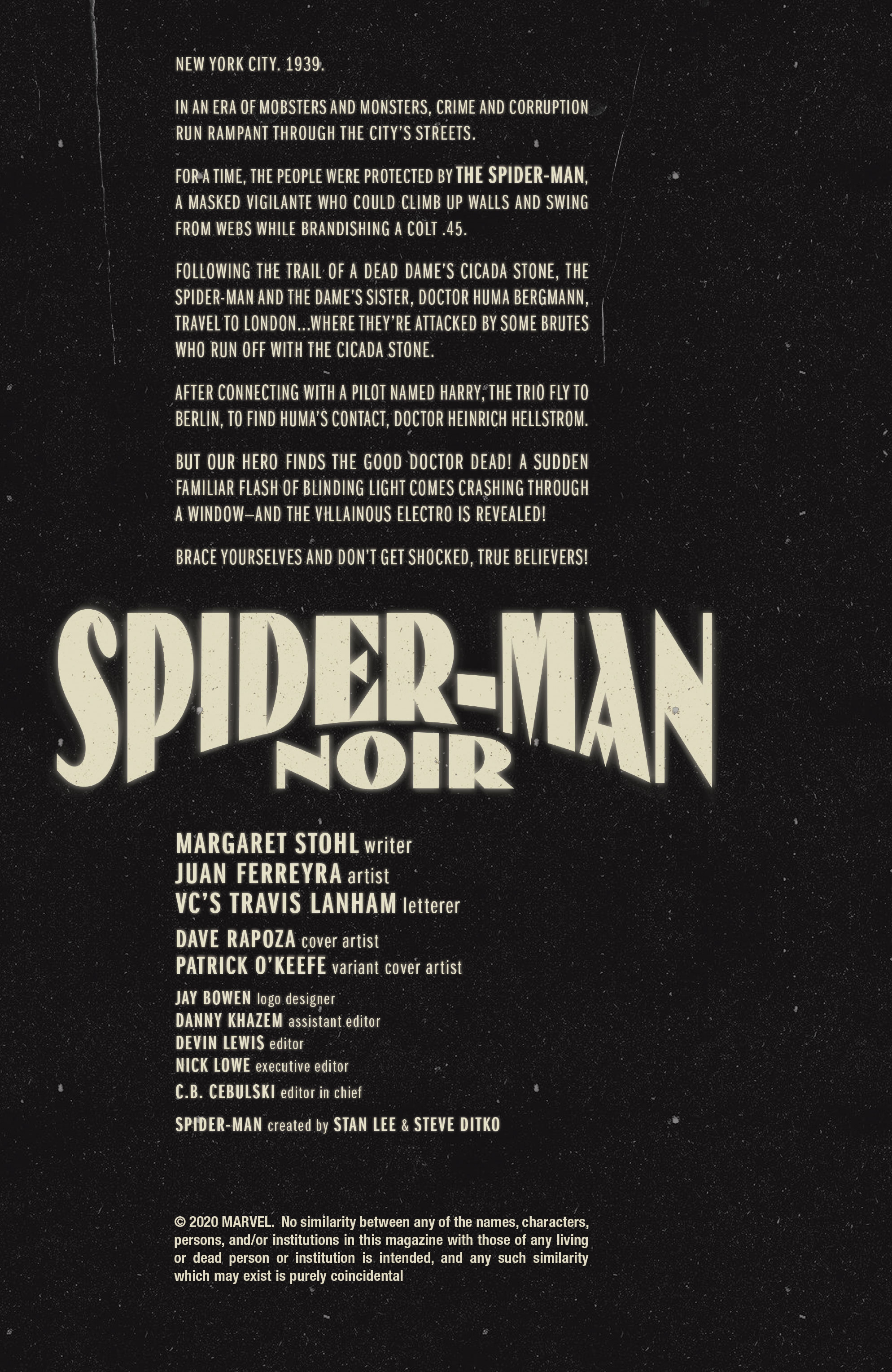 Spider-Man Noir (2020): Chapter 3 - Page 2