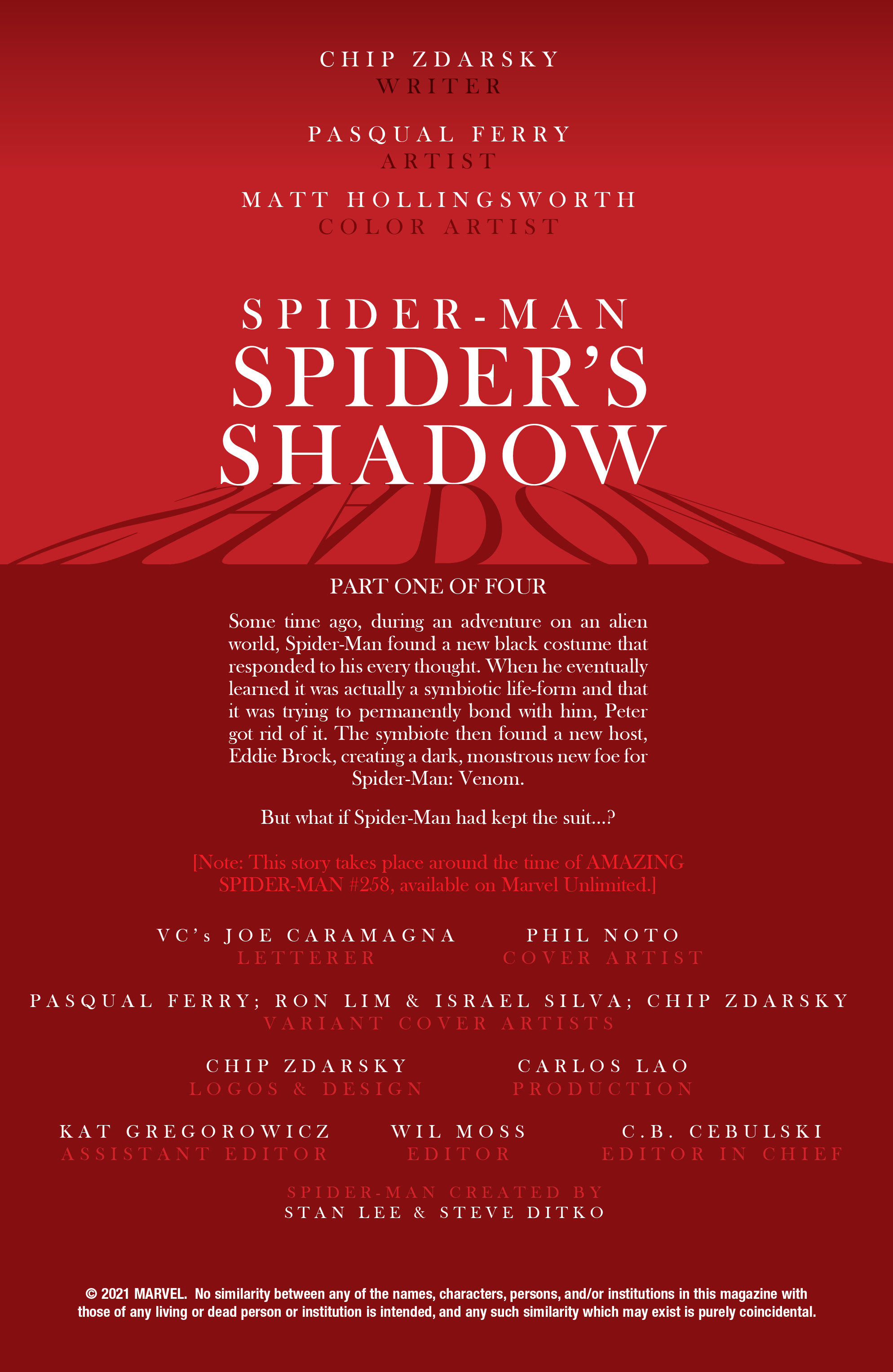 Spider-Man: The Spider's Shadow (2021-): Chapter 1 - Page 2