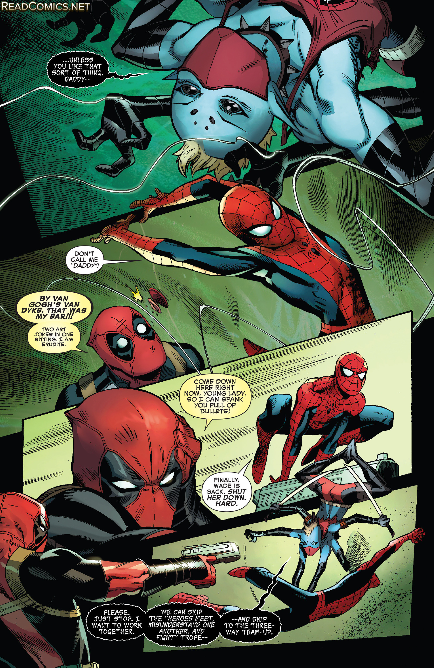 Spider Mandeadpool 2016 Chapter 10 Page 10 - 