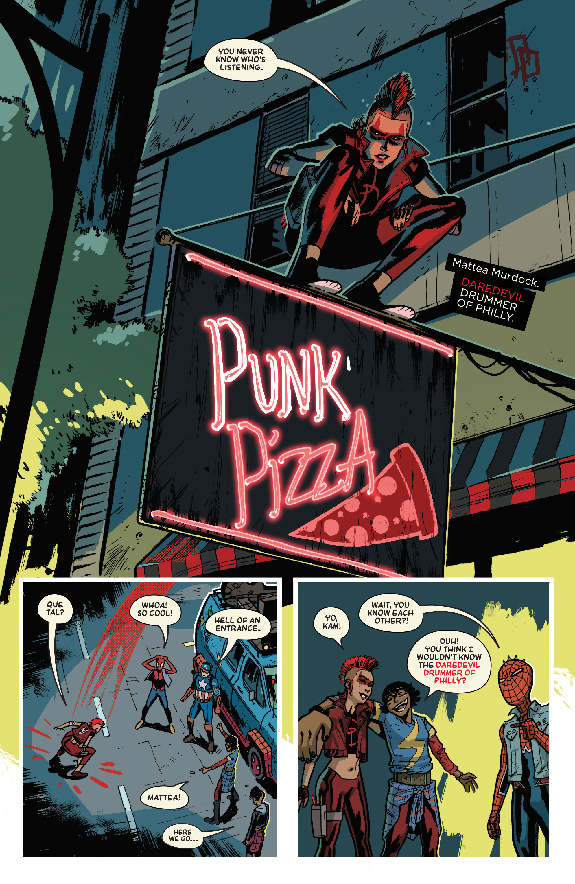 Spider-Punk (2022) #4, Comic Issues