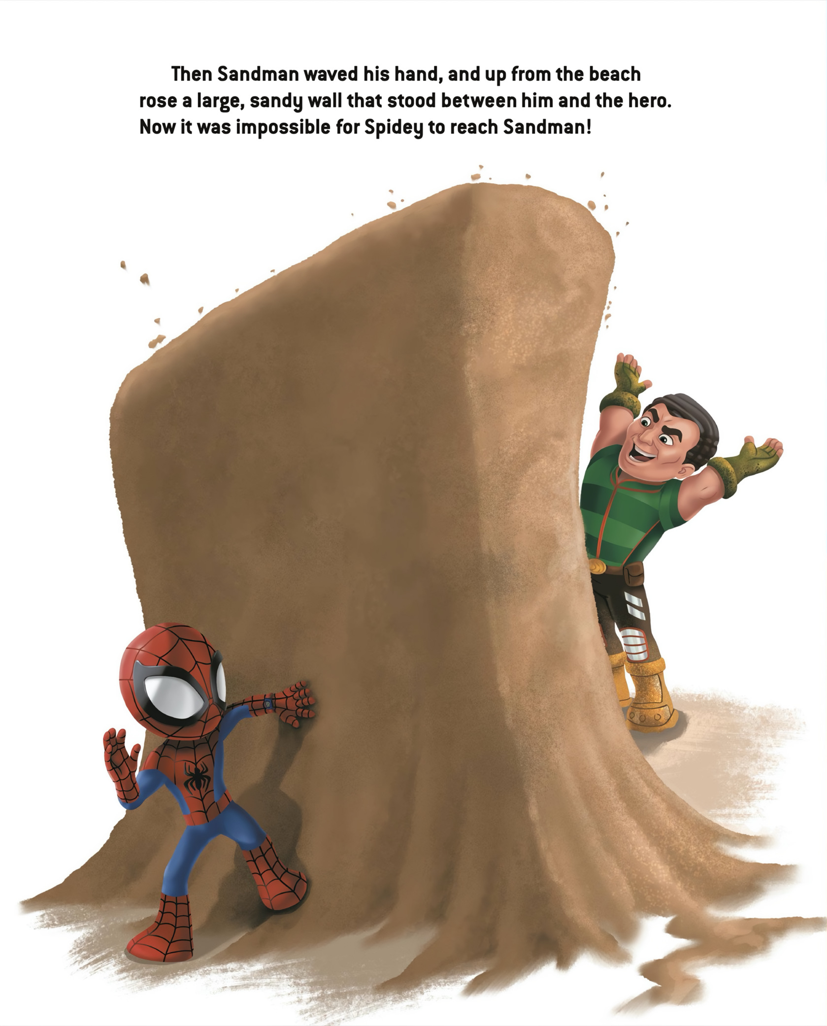 Spidey and His Amazing Friends (2022-) issue Sandman Won't Share (Little Golden Book) - Page 14