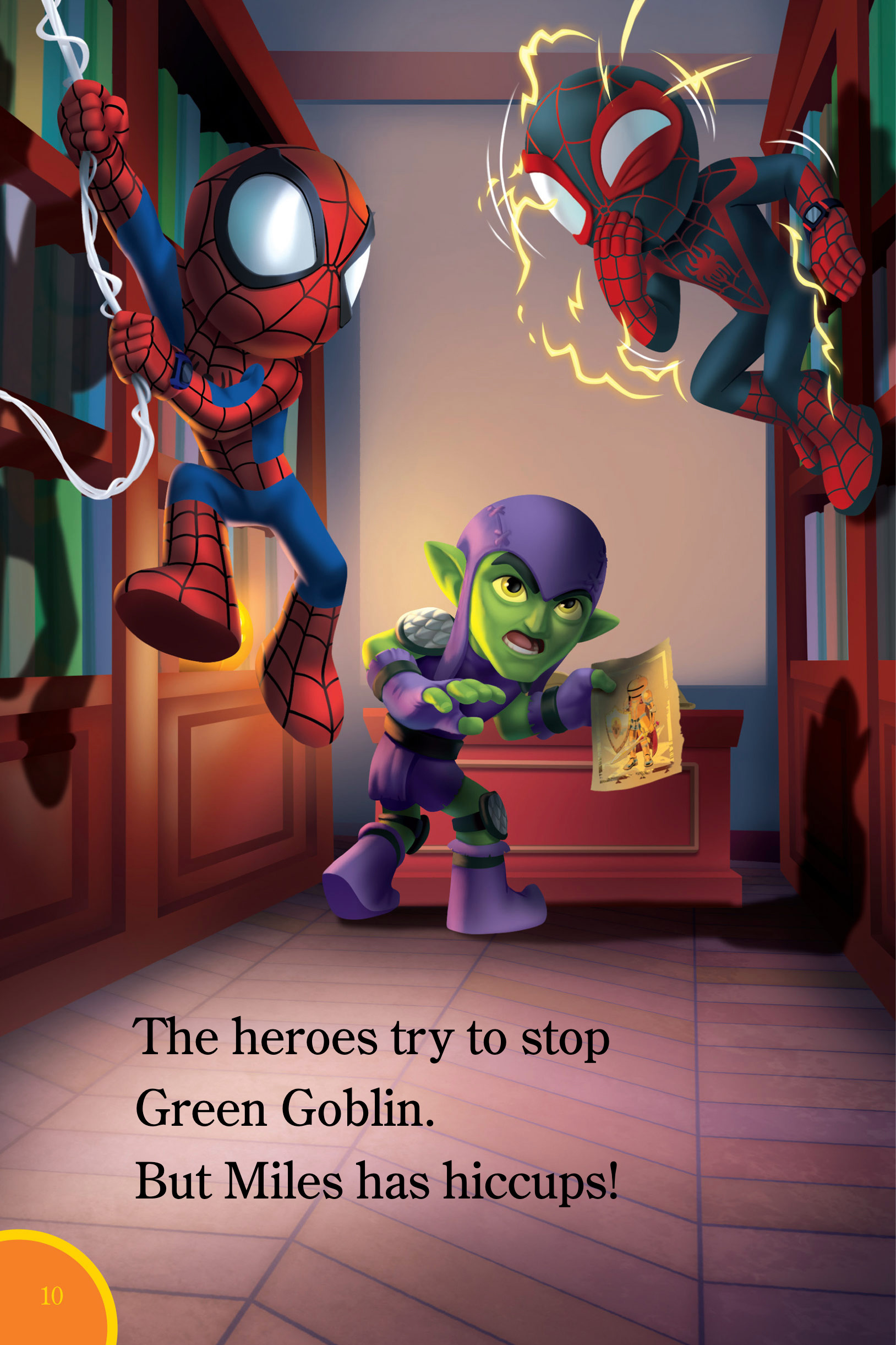 Spidey and His Amazing Friends (2022-) issue Super Hero Hiccups (World of Reading) - Page 12