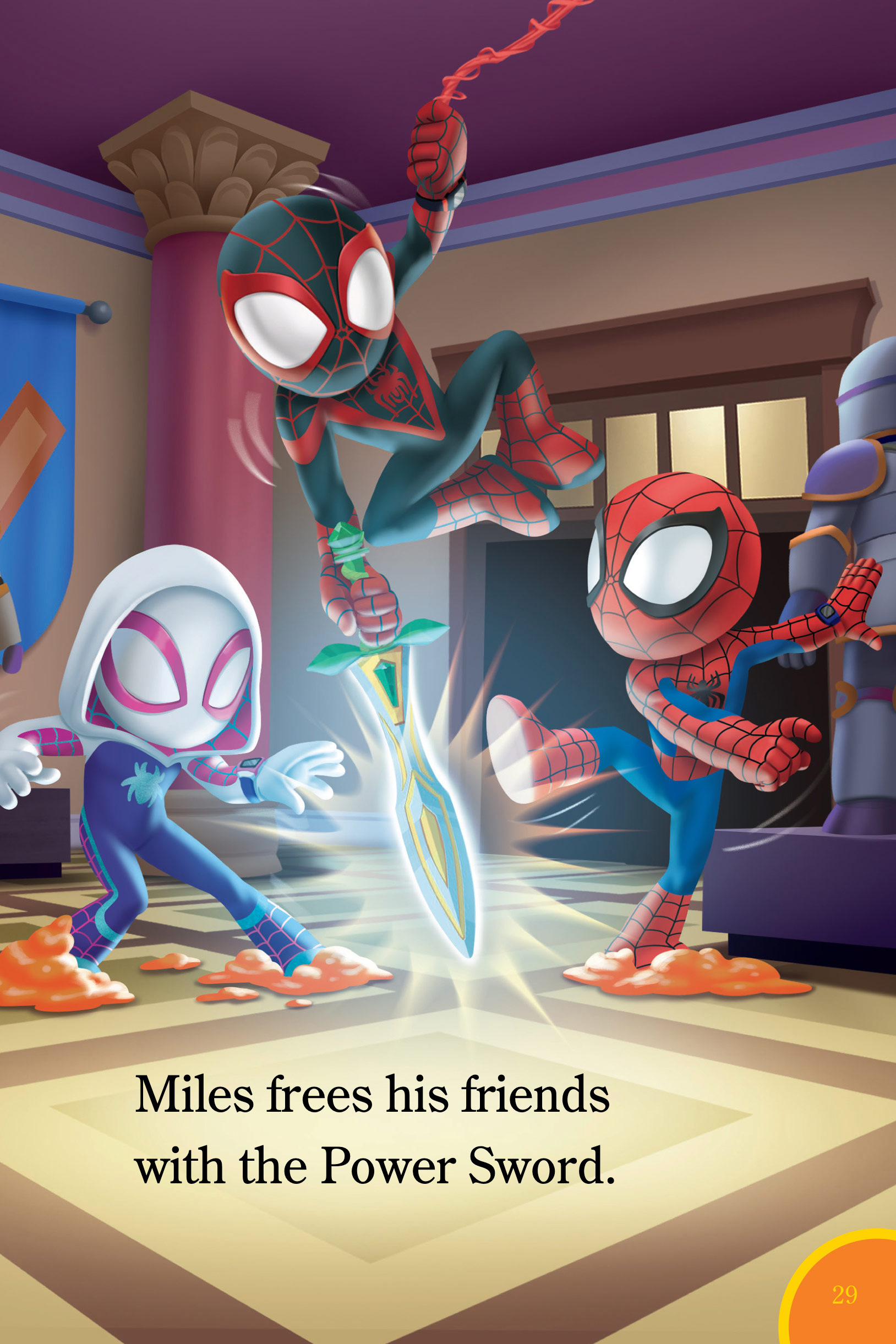 Spidey and His Amazing Friends (2022-) issue Super Hero Hiccups (World of Reading) - Page 31