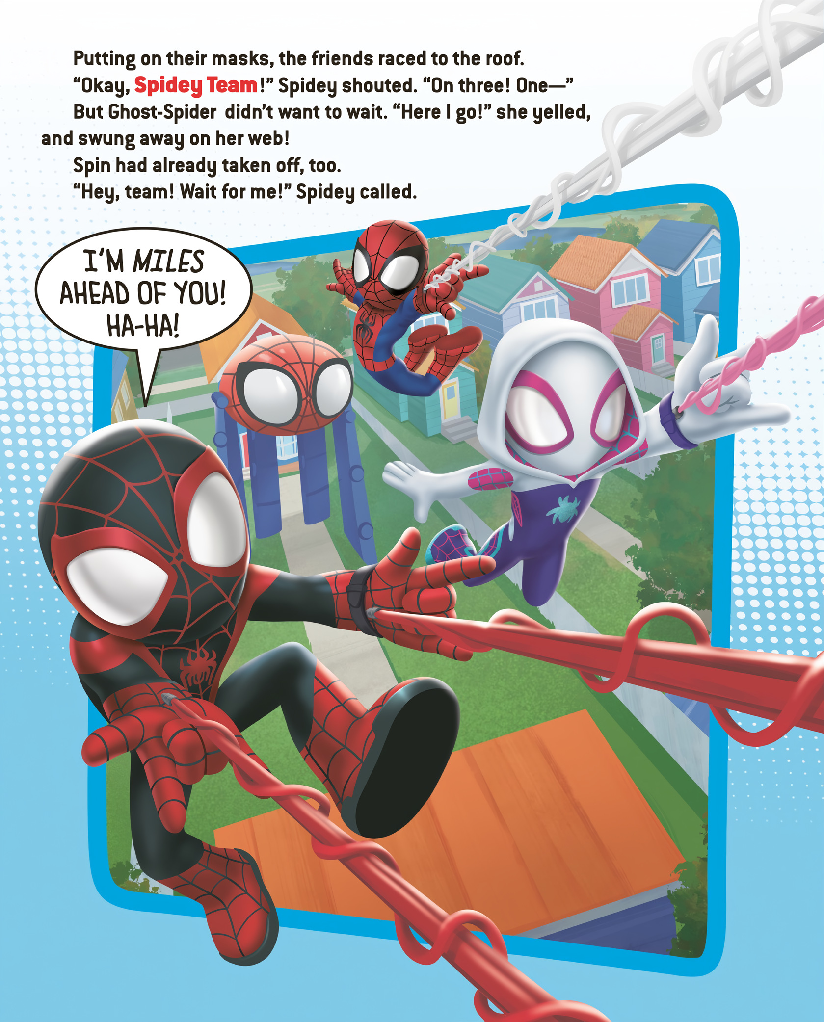 Spidey and His Amazing Friends (2022-) issue The Power of Three (Little Golden Book) - Page 10