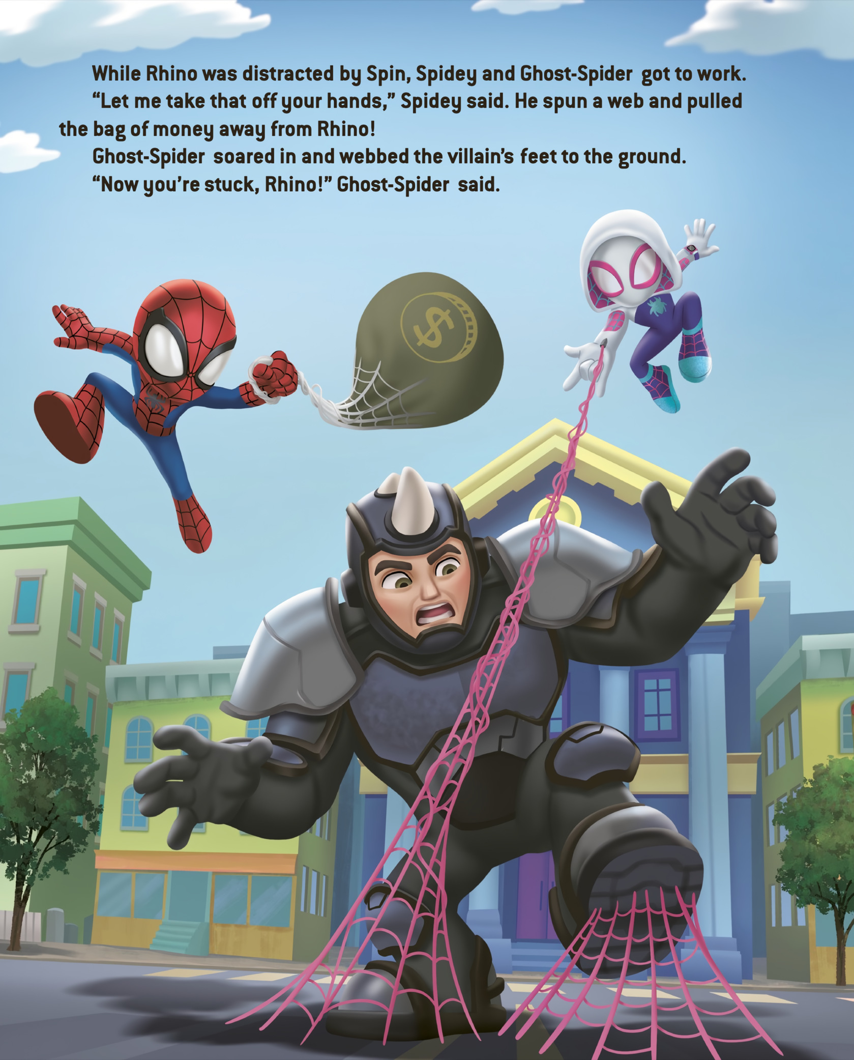 Spidey and His Amazing Friends (2022-) issue The Power of Three (Little Golden Book) - Page 19