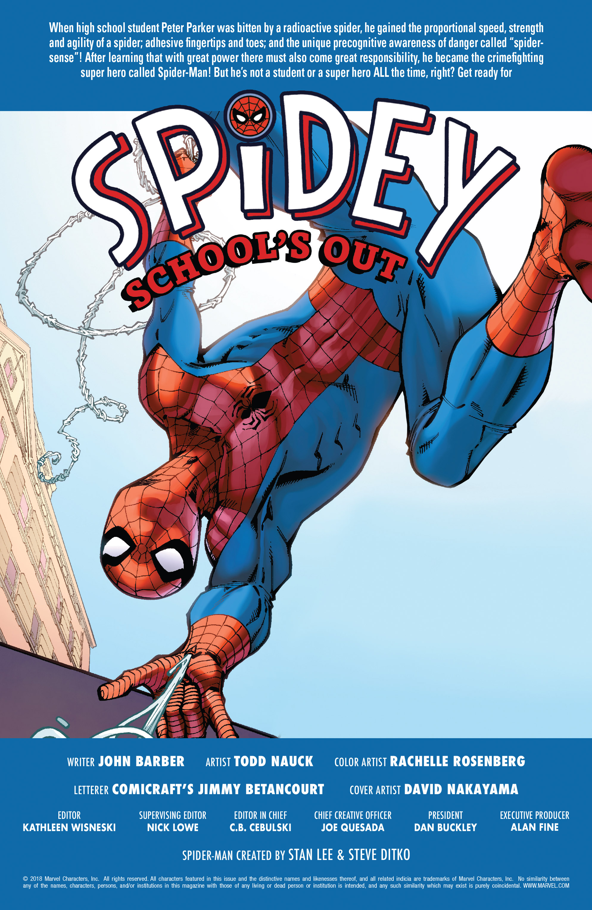 Spidey: School's Out (2018): Chapter 1 - Page 2