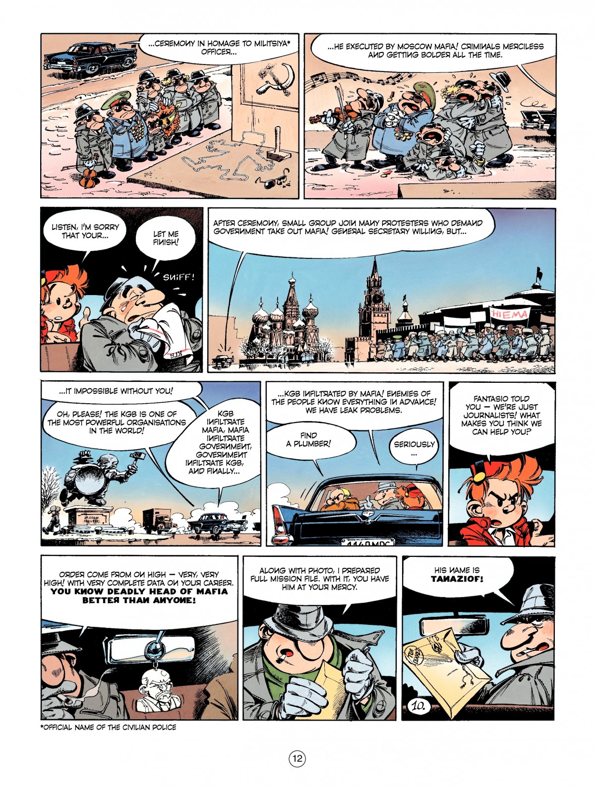 Spirou & Fantasio (2017-) issue 6 - Page 12