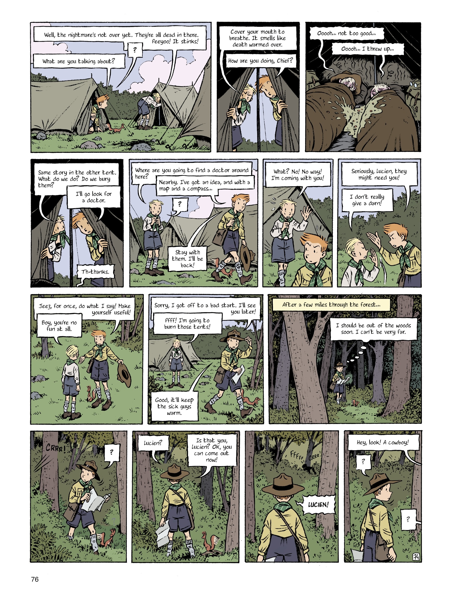 <{ $series->title }} issue 1 - Page 76