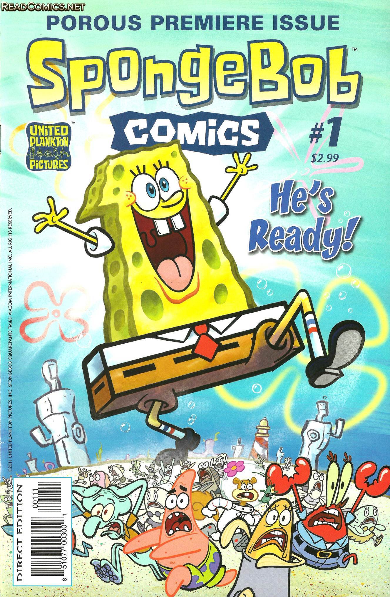 SpongeBob Comics (2011-): Chapter 1 - Page 1
