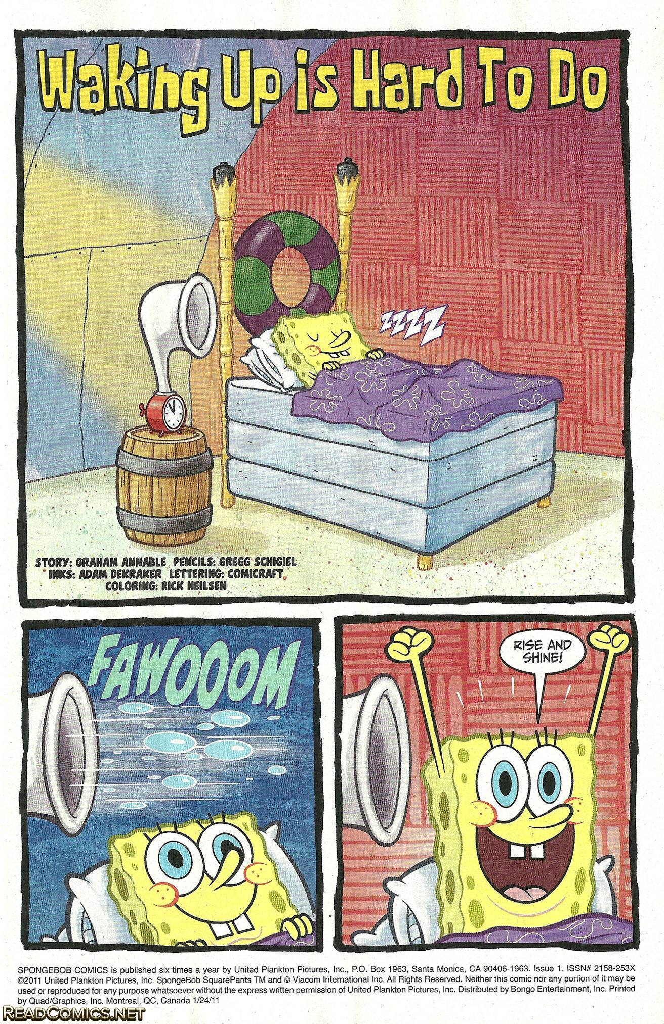 SpongeBob Comics (2011-): Chapter 1 - Page 3