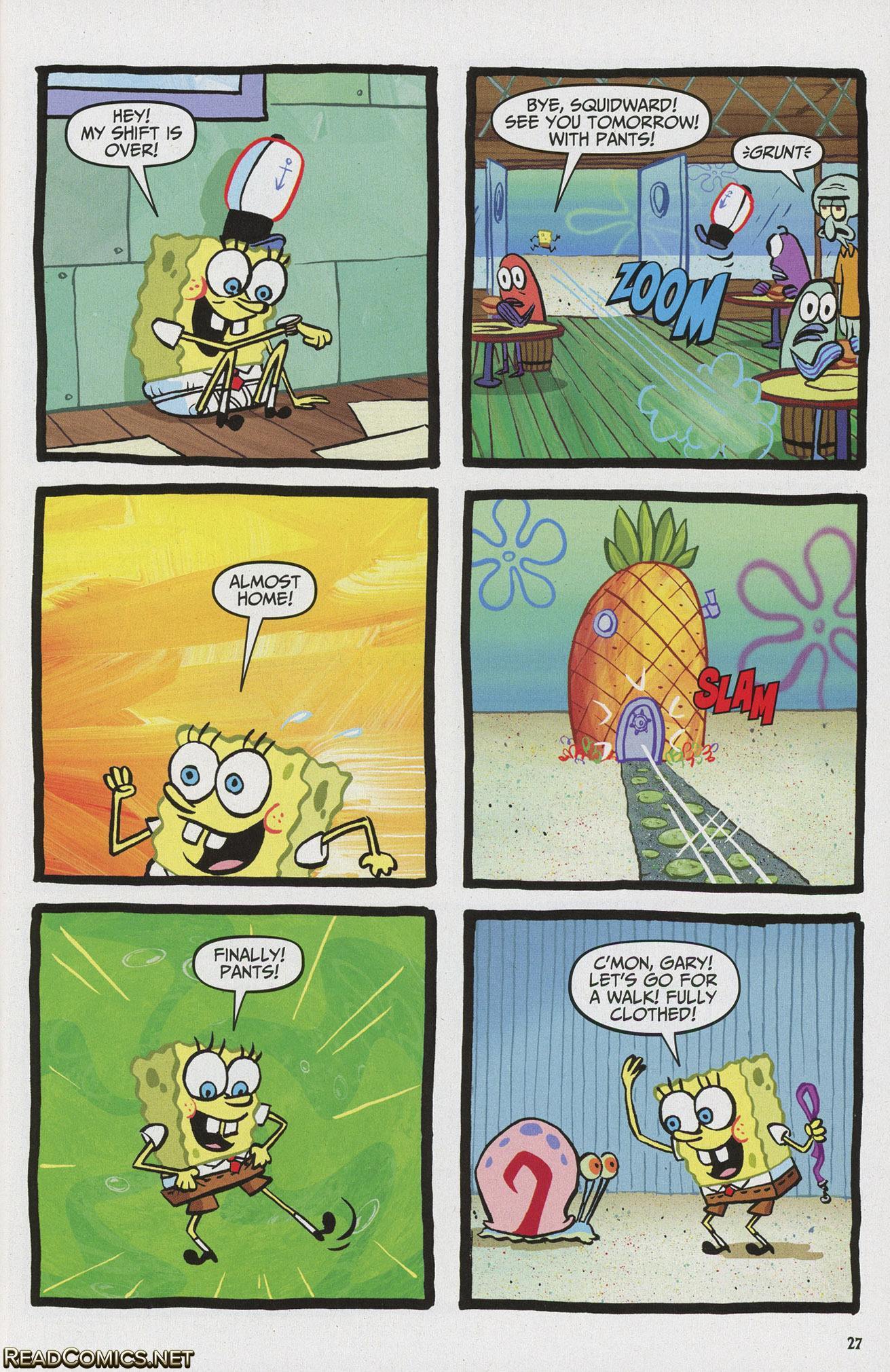 Spongebob Comics Chapter Page