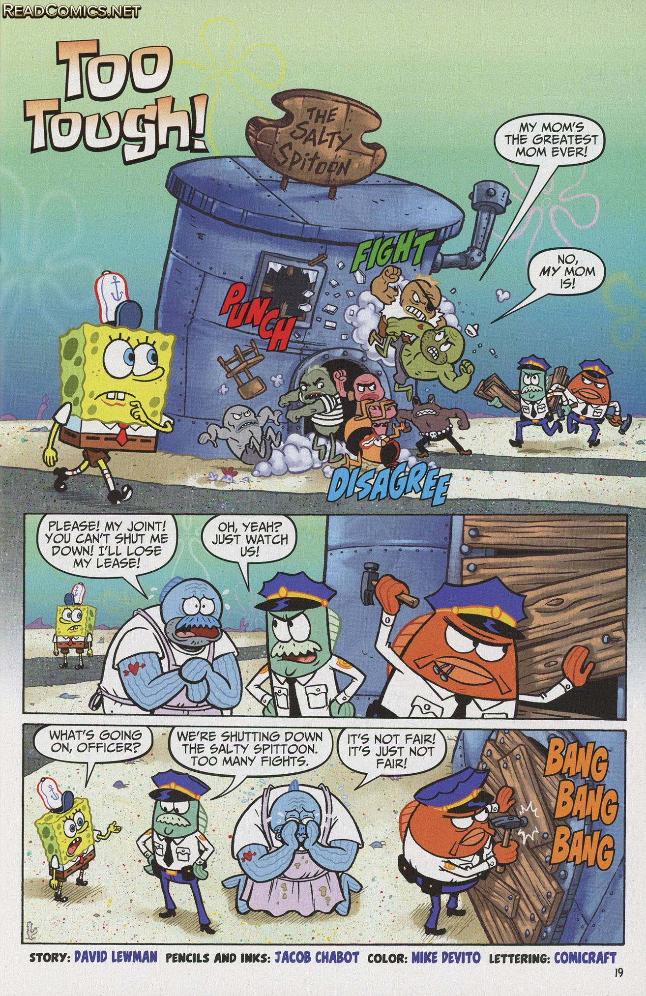 SpongeBob Comics (2011-) Chapter 12 - Page 1